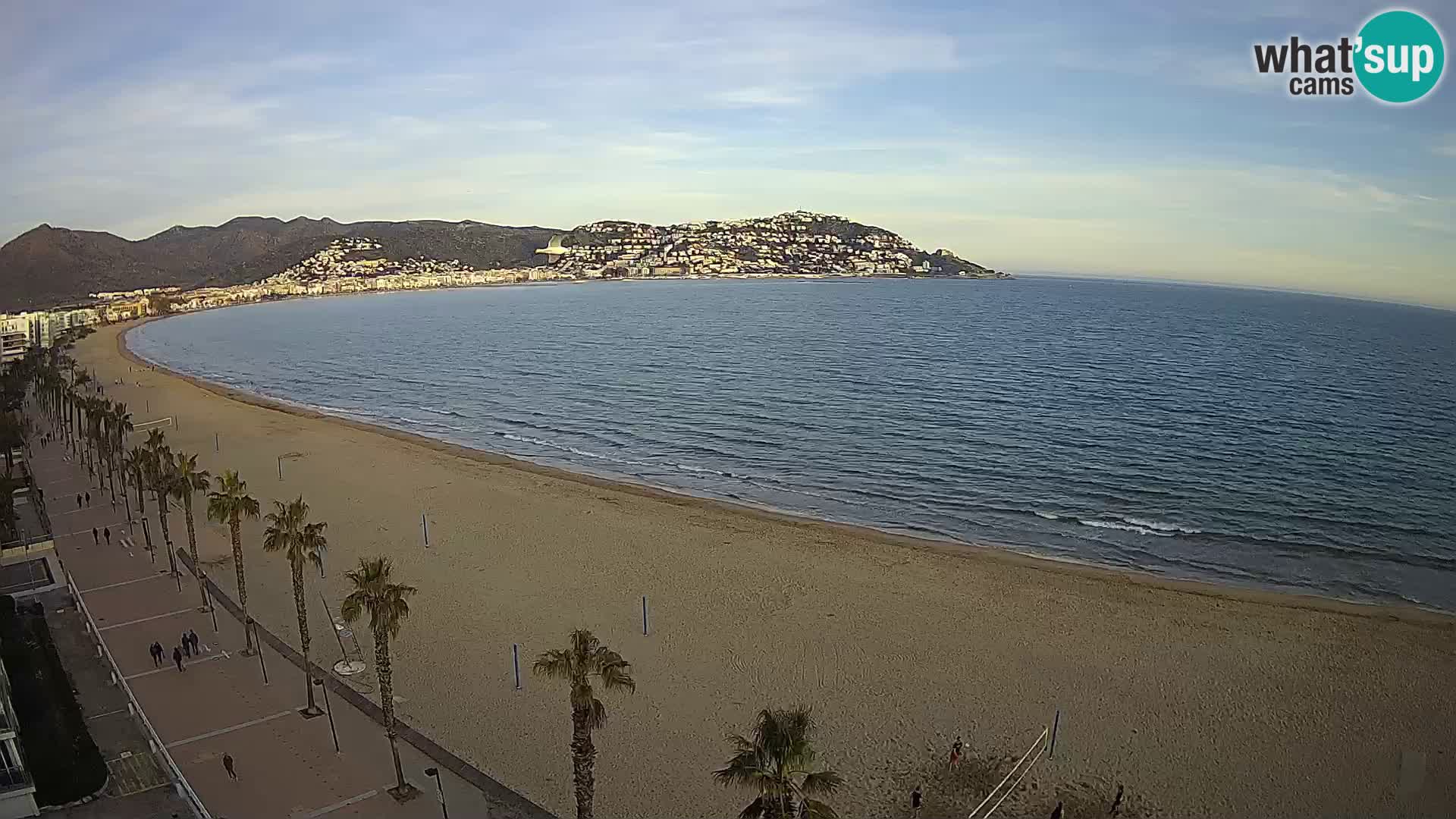 Roses camera en vivo playa Costa Brava- Hotel MonteCarlo