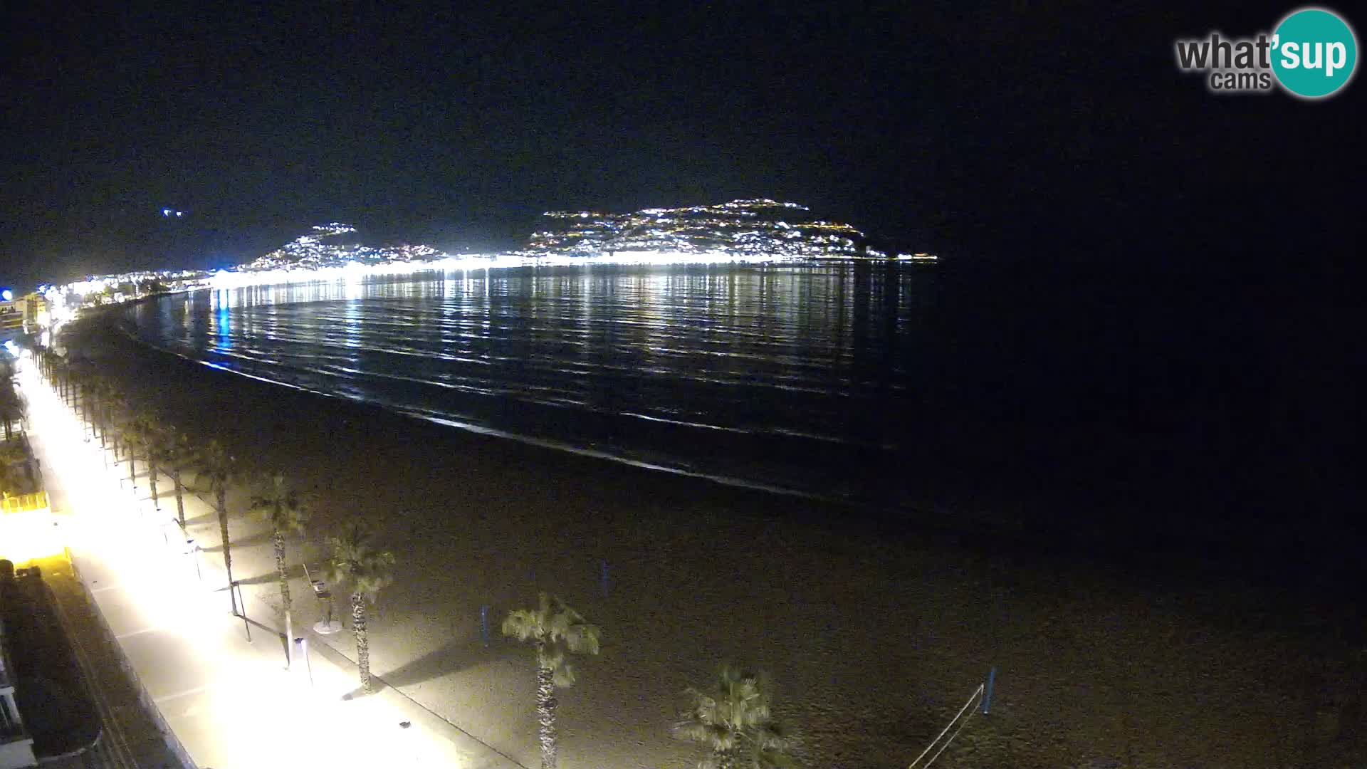 Live cam Roses  – Costa Brava spiaggia – Hotel MonteCarlo