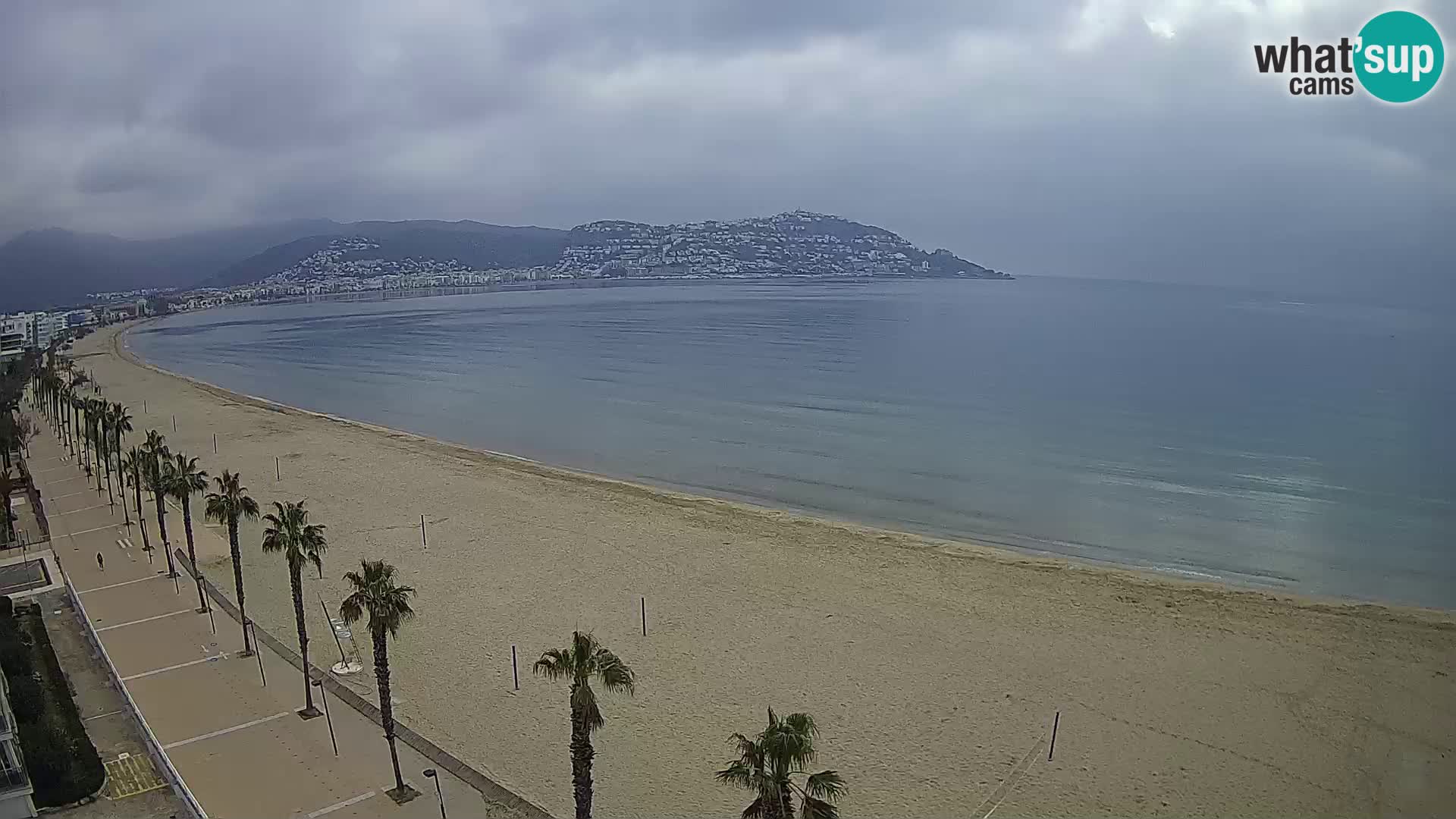 Live cam Roses  – Costa Brava spiaggia – Hotel MonteCarlo