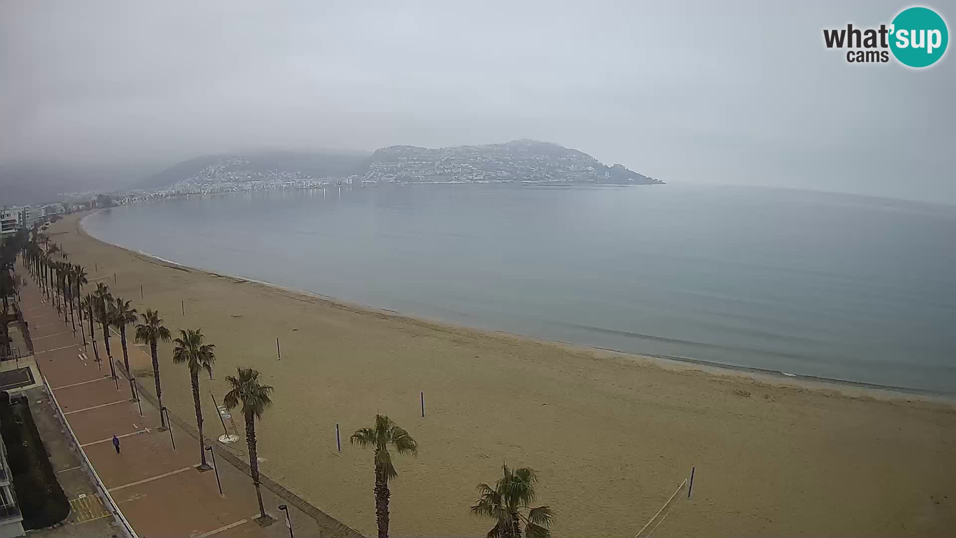 Webcam Costa Brava Roses Strand – Montecarlo Hotel livecam Spanien