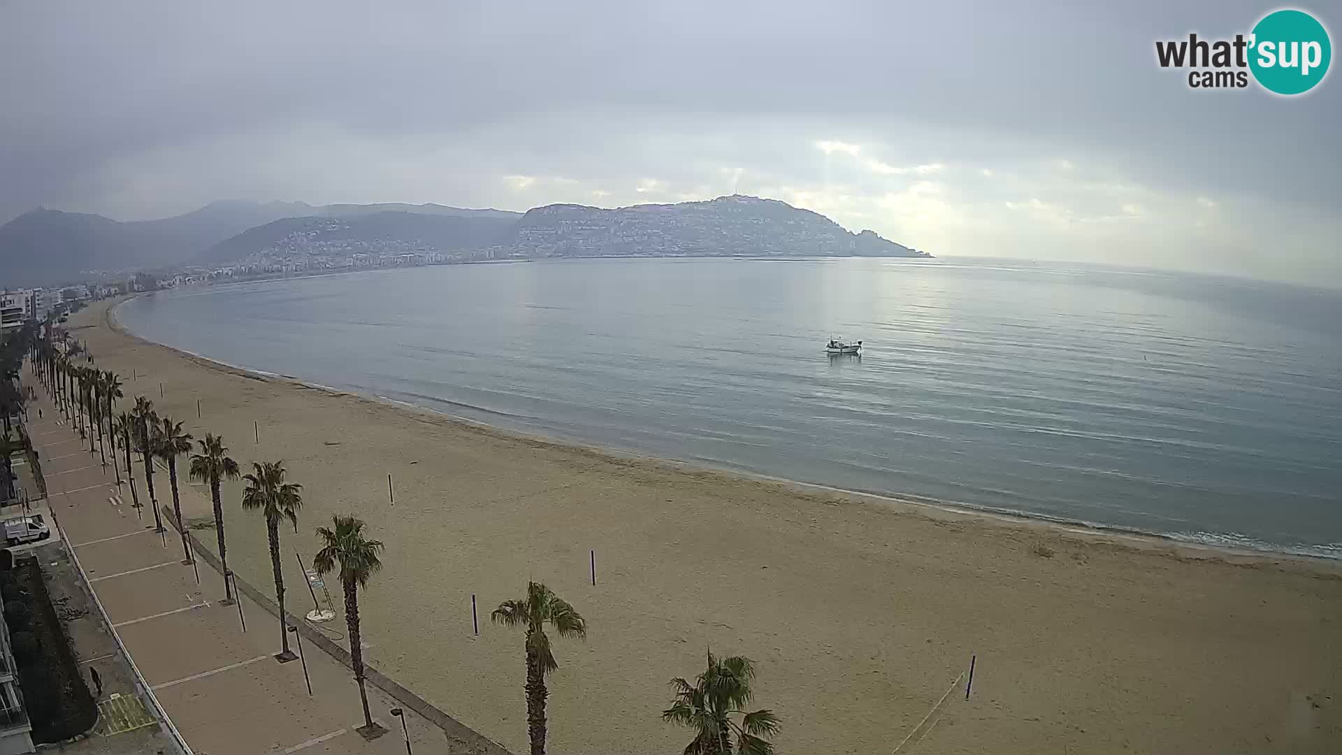 Live cam Roses  – Costa Brava spiaggia – Hotel MonteCarlo