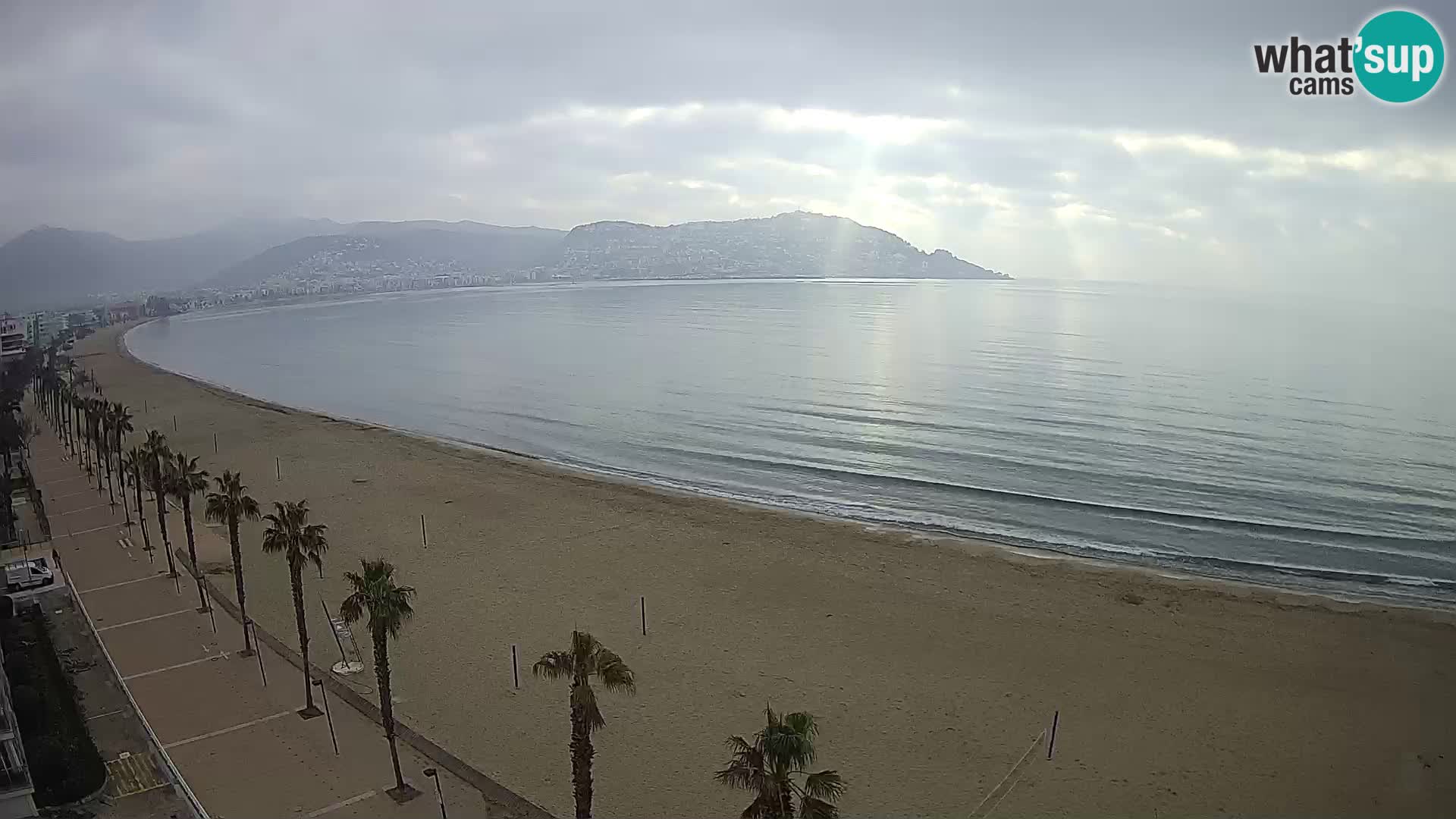 Live cam Roses  – Costa Brava spiaggia – Hotel MonteCarlo