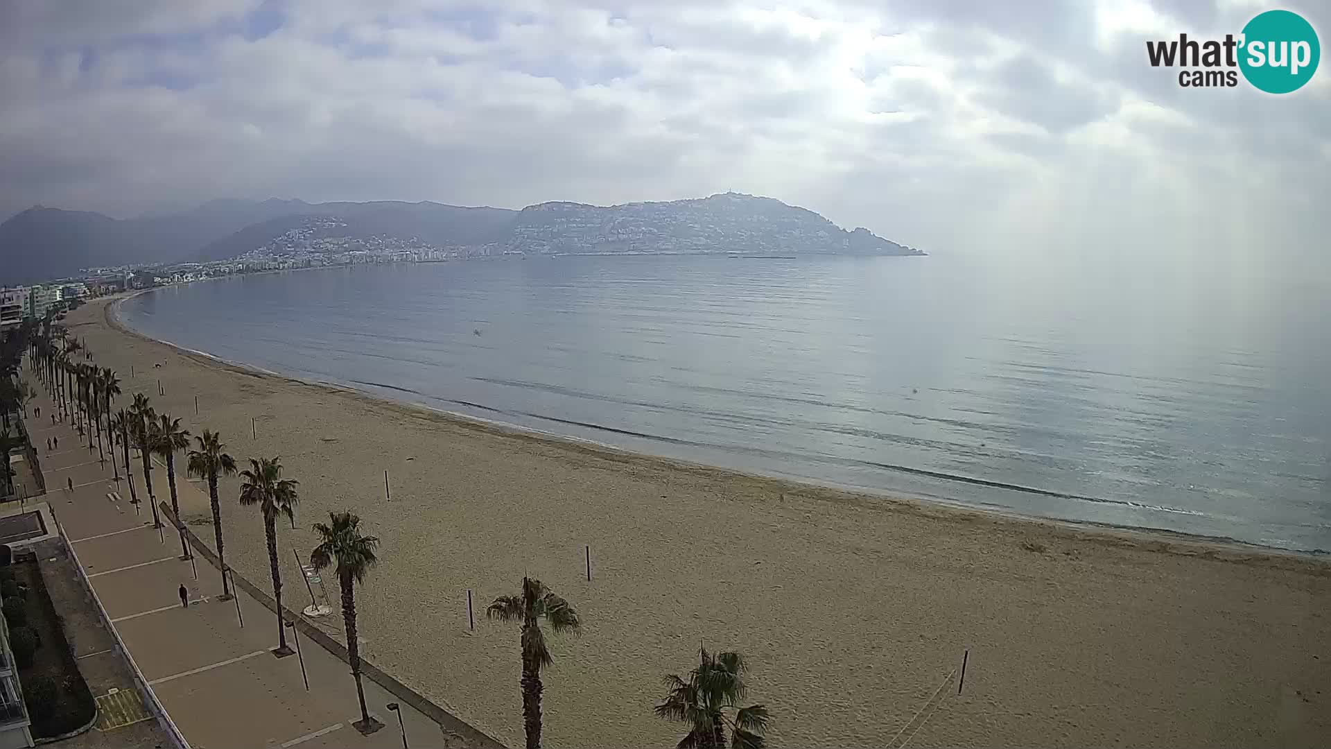 Webcam Costa Brava Roses Strand – Montecarlo Hotel livecam Spanien