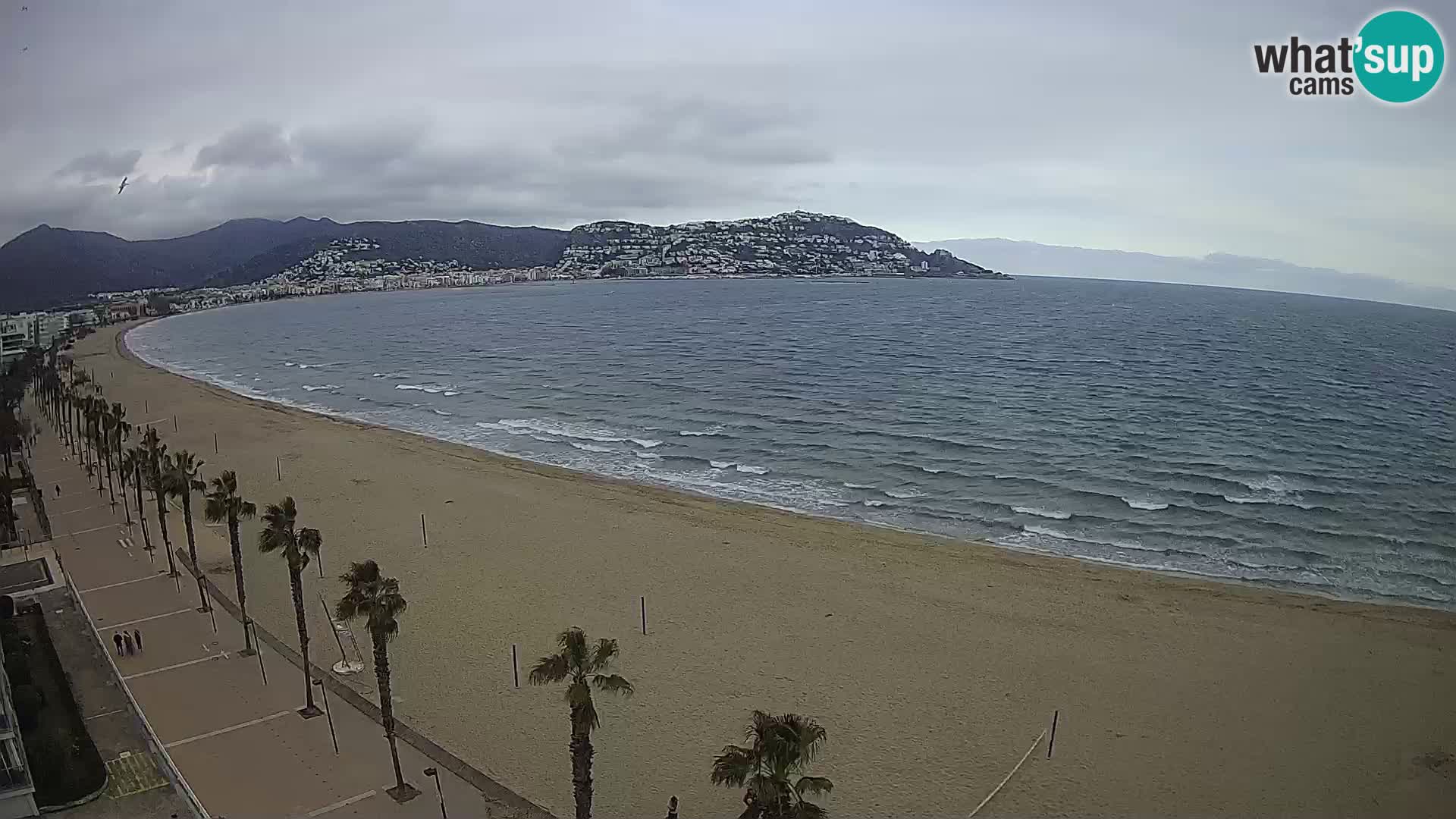 Web kamera Roses – Španijolska – Pogled sa hotela MonteCarlo