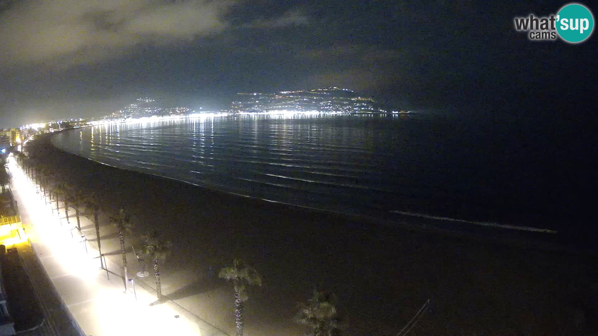 LIVEcam Roses plage Costa Brava – Hotel Montecarlo webcam Espagne