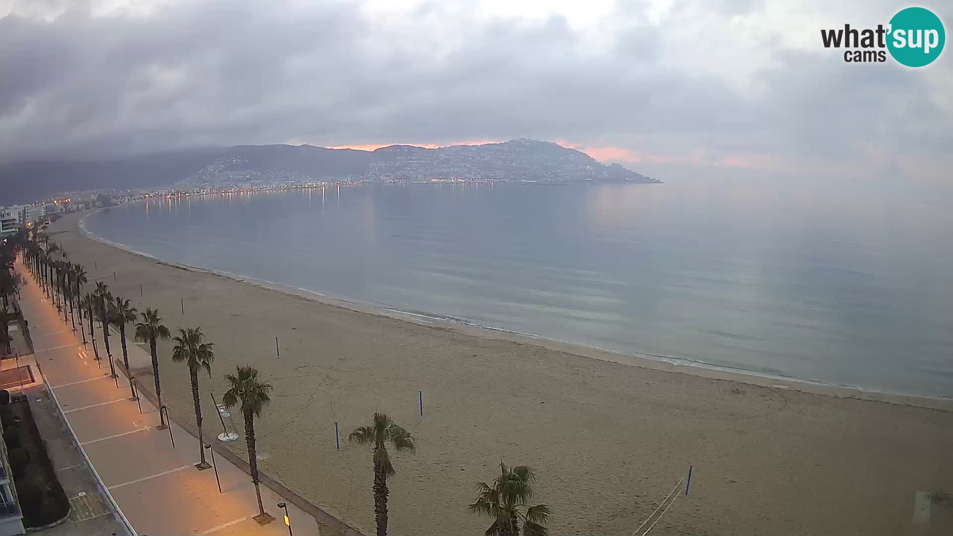 Webcam Costa Brava Roses Strand – Montecarlo Hotel livecam Spanien