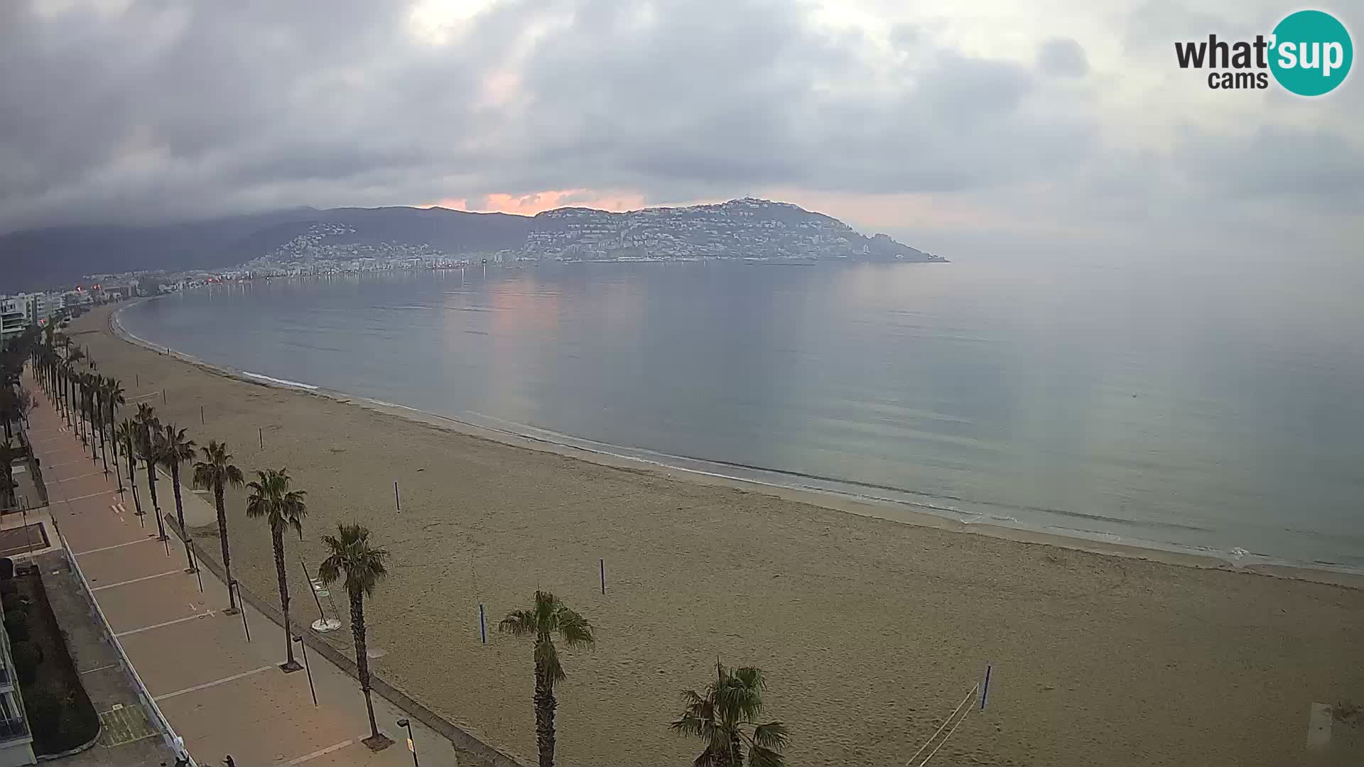 Webcam Costa Brava Roses Strand – Montecarlo Hotel livecam Spanien