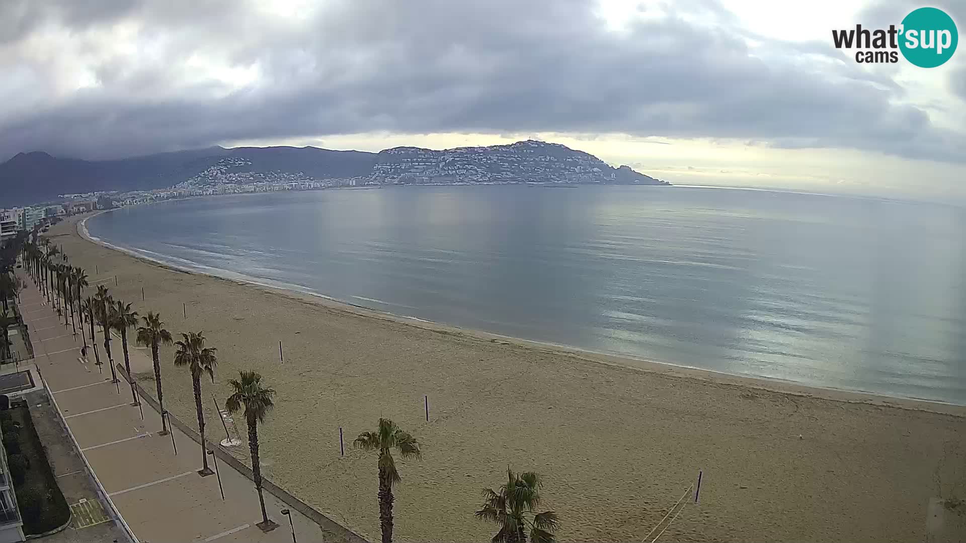 Webcam Costa Brava Roses Strand – Montecarlo Hotel livecam Spanien