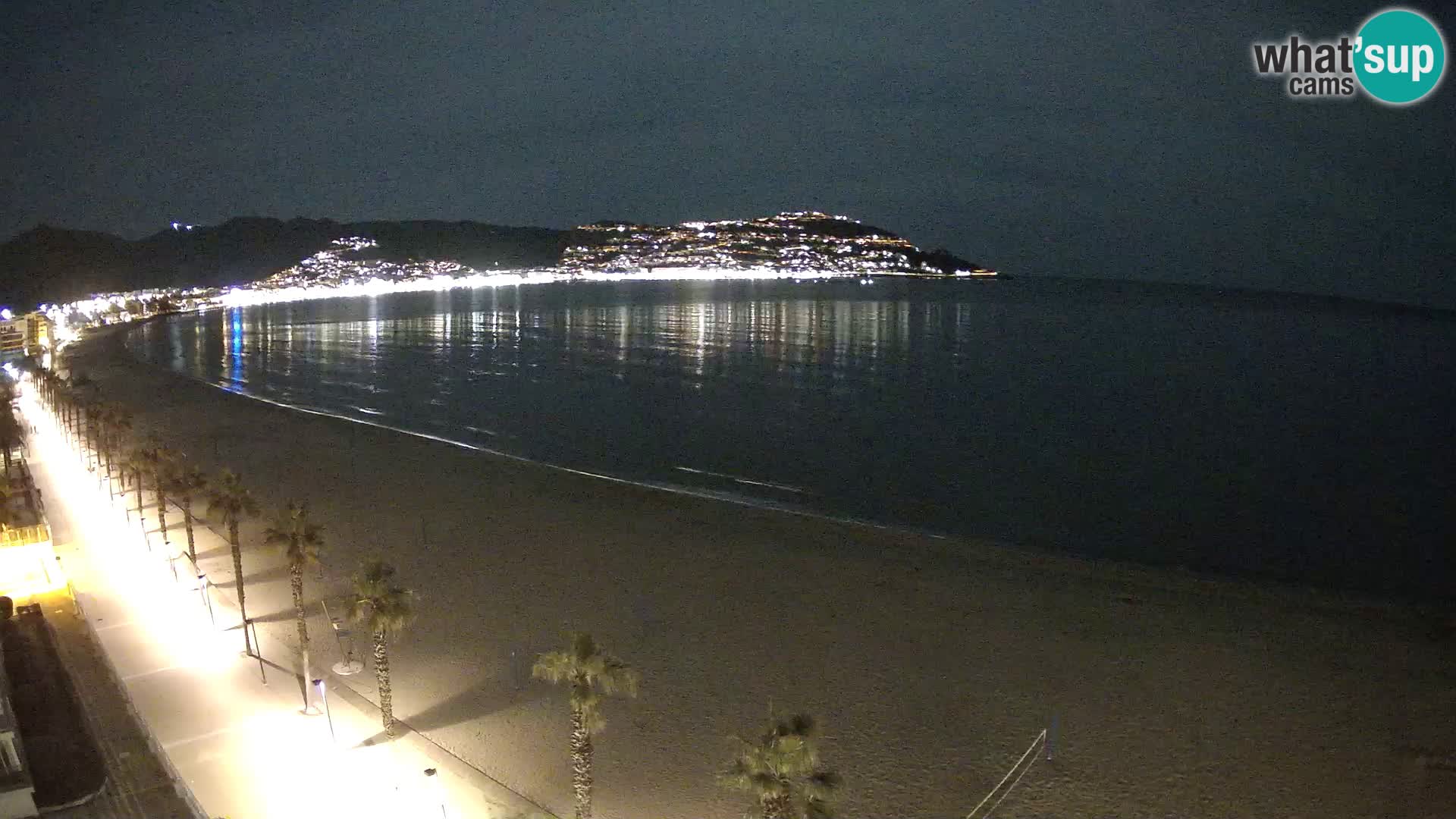 Webcam Costa Brava Roses Strand – Montecarlo Hotel livecam Spanien