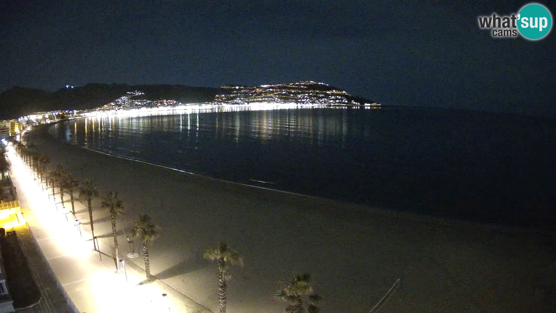 Webcam Costa Brava Roses Strand – Montecarlo Hotel livecam Spanien