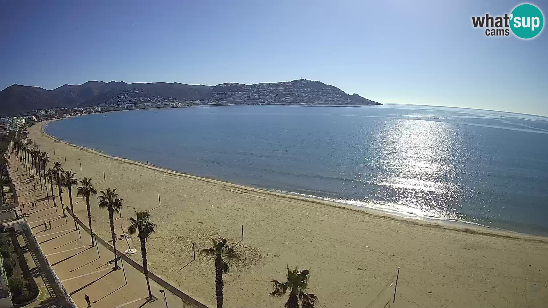 Roses camera en vivo playa Costa Brava- Hotel MonteCarlo