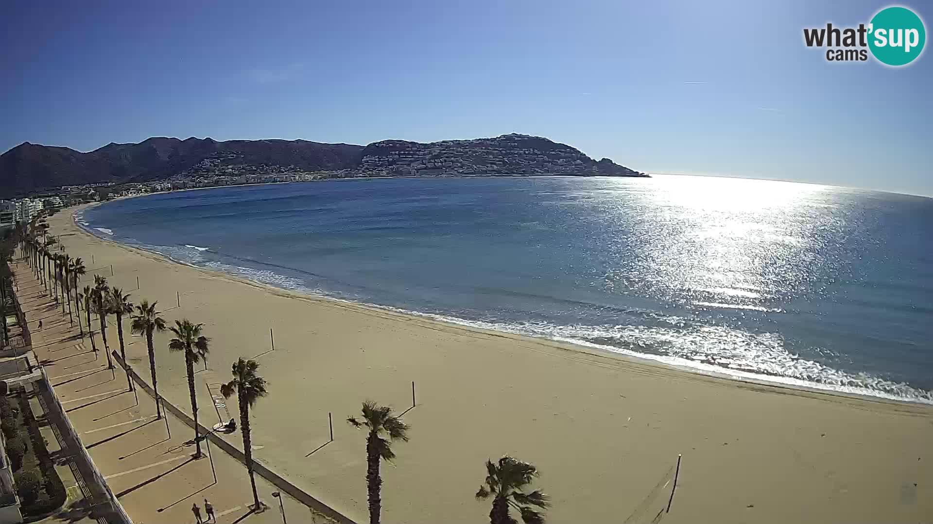 Webcam Costa Brava Roses Strand – Montecarlo Hotel livecam Spanien