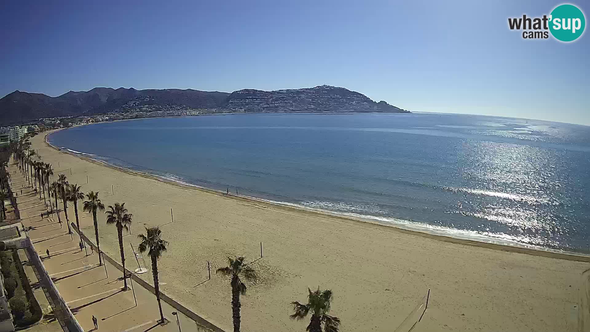 Roses camera en vivo playa Costa Brava- Hotel MonteCarlo