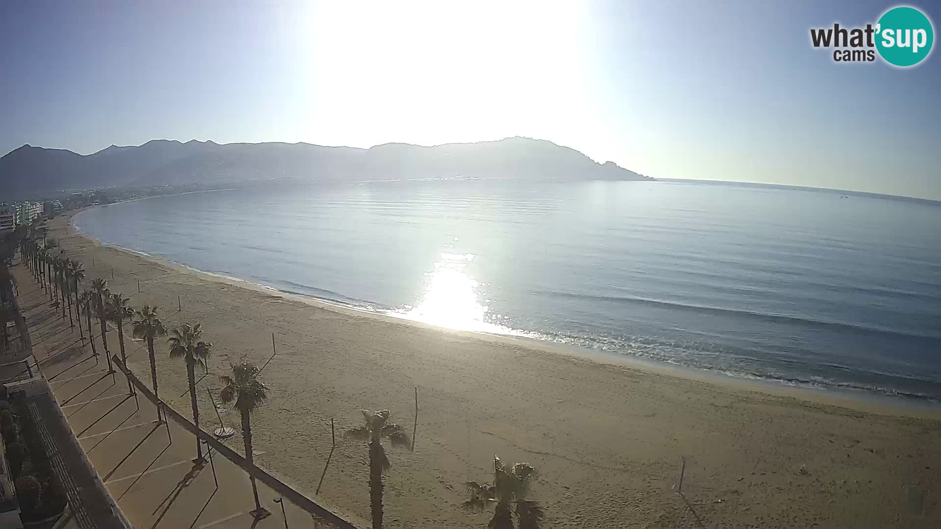 LIVEcam Roses plage Costa Brava – Hotel Montecarlo webcam Espagne