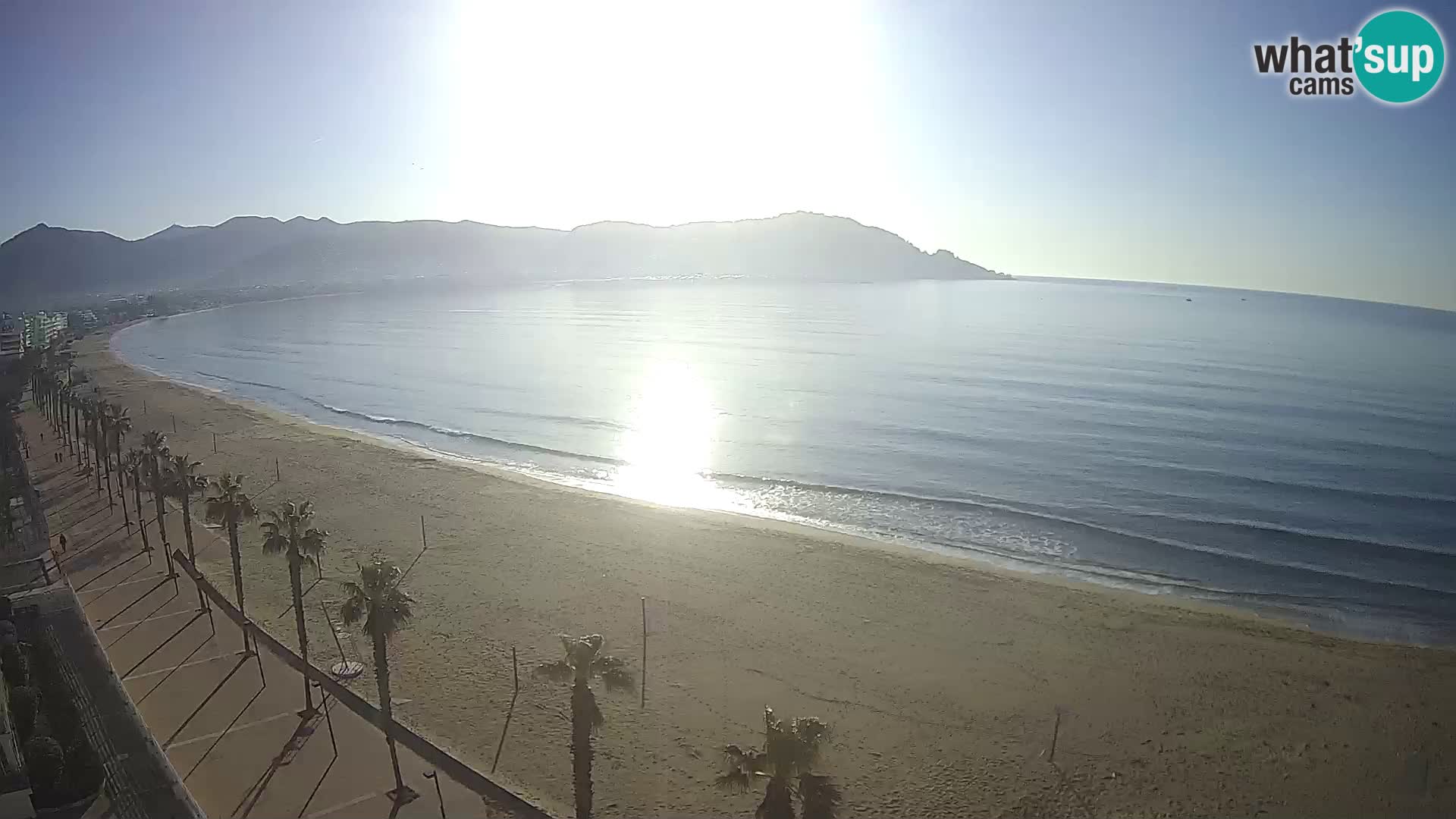 Webcam Costa Brava Roses Strand – Montecarlo Hotel livecam Spanien