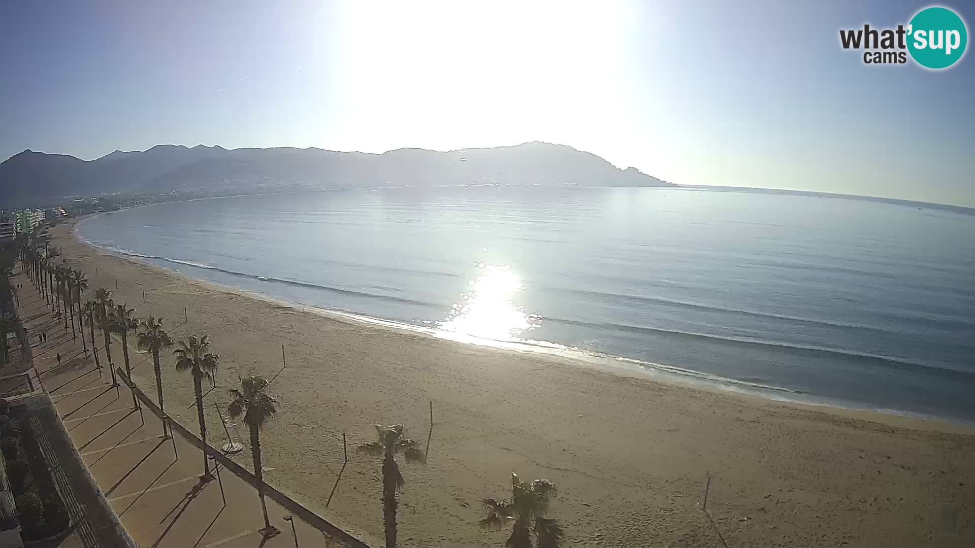 Live cam Roses  – Costa Brava spiaggia – Hotel MonteCarlo