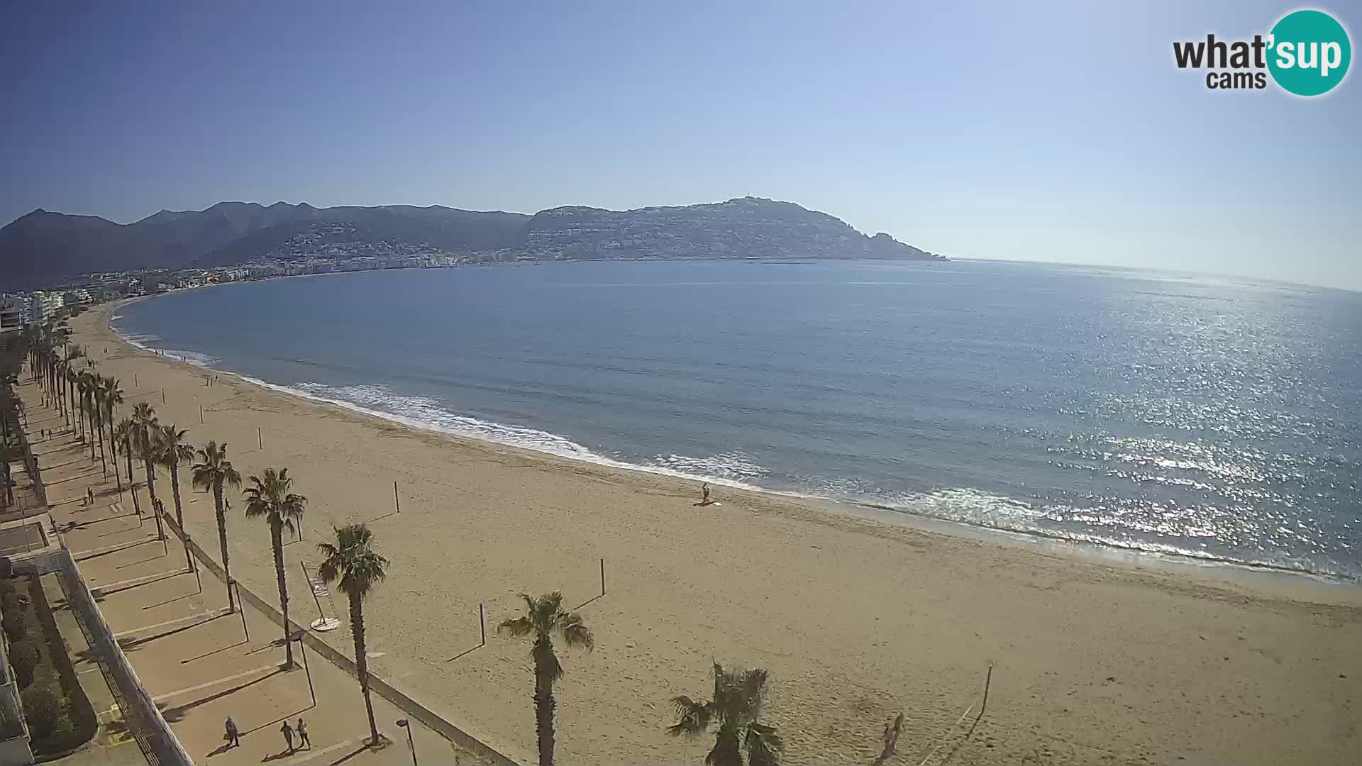 Live cam Roses  – Costa Brava spiaggia – Hotel MonteCarlo