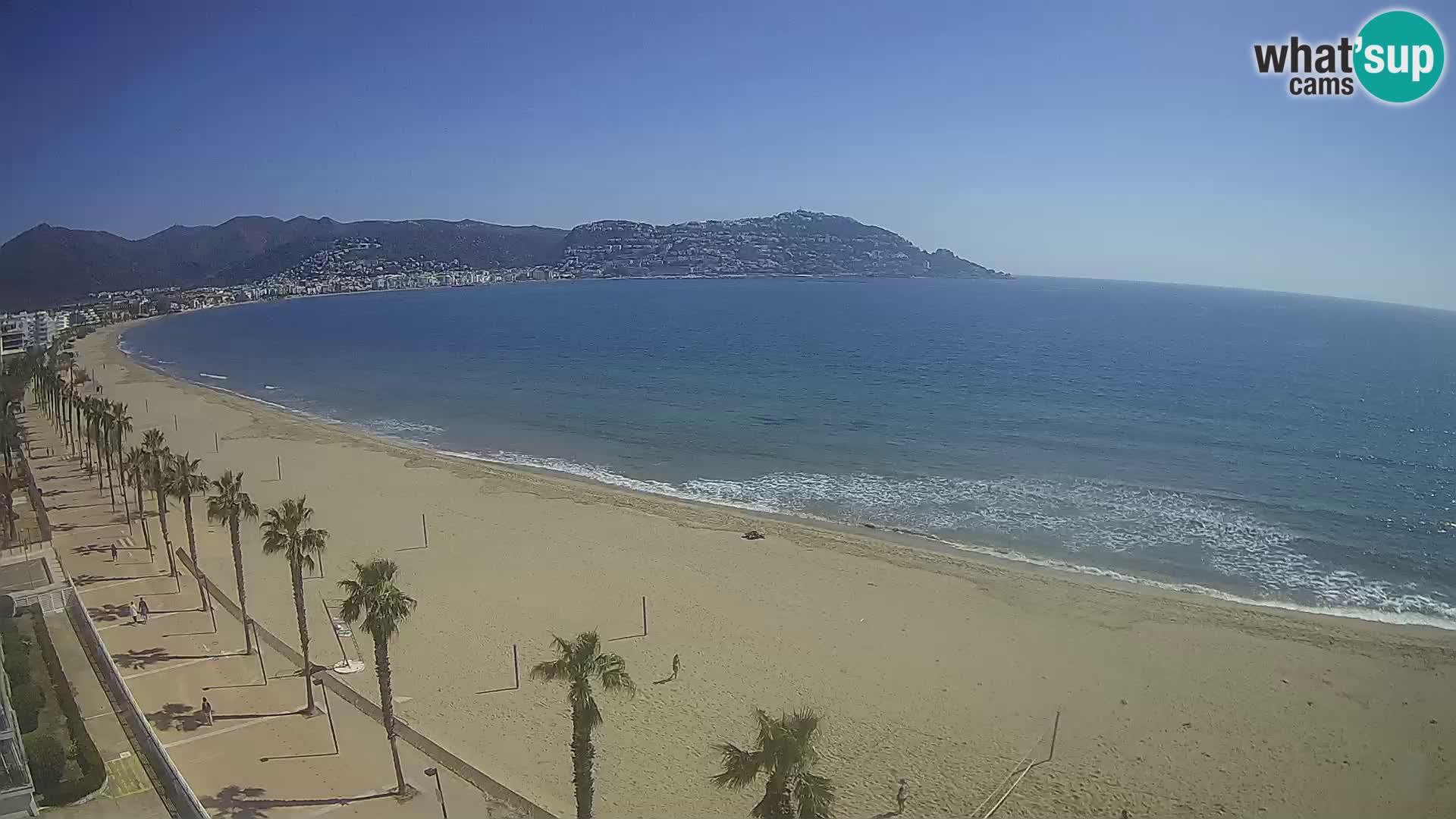 Roses camera en vivo playa Costa Brava- Hotel MonteCarlo