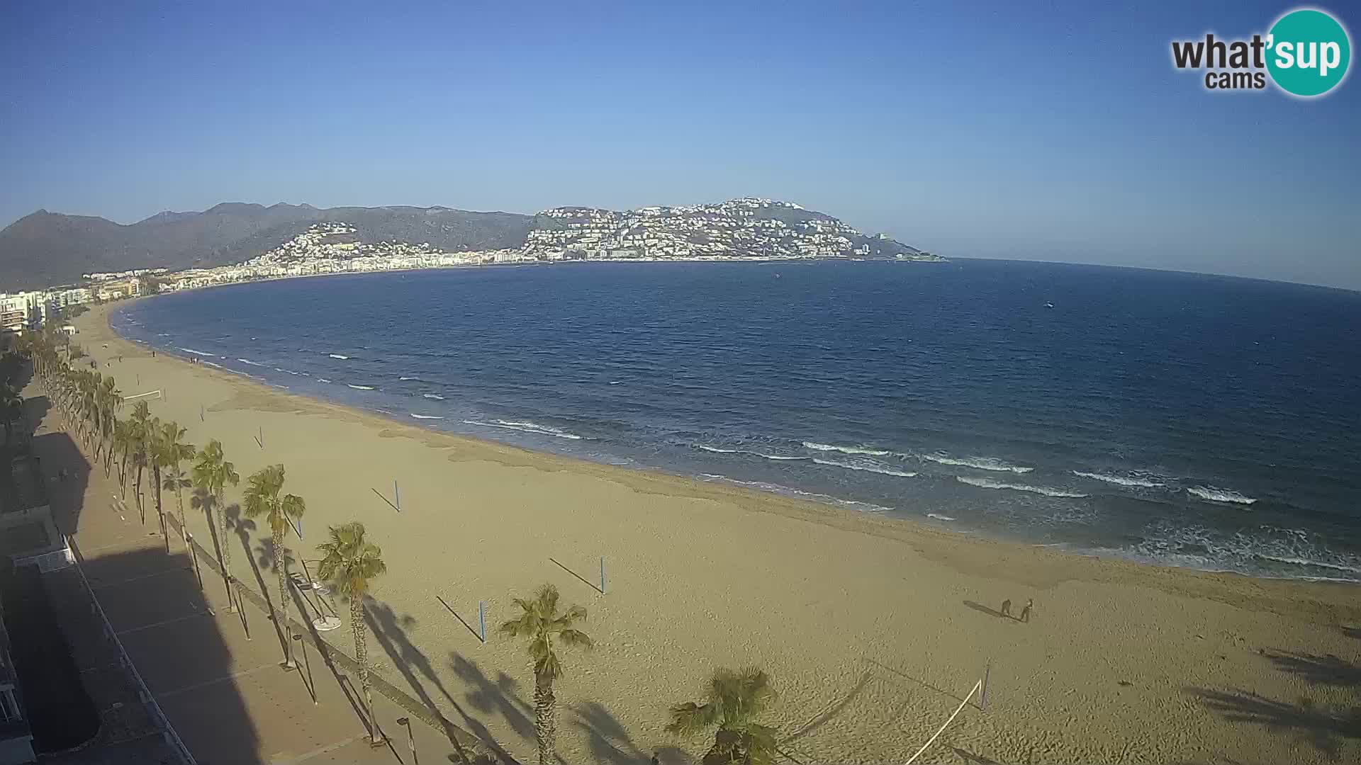 Webcam Costa Brava Roses Strand – Montecarlo Hotel livecam Spanien