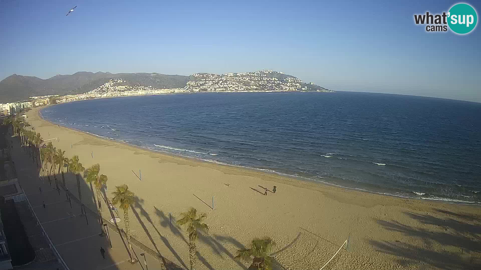 Roses camera en vivo playa Costa Brava- Hotel MonteCarlo