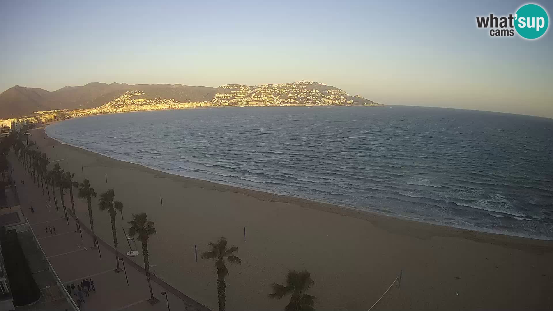 Live cam Roses  – Costa Brava spiaggia – Hotel MonteCarlo