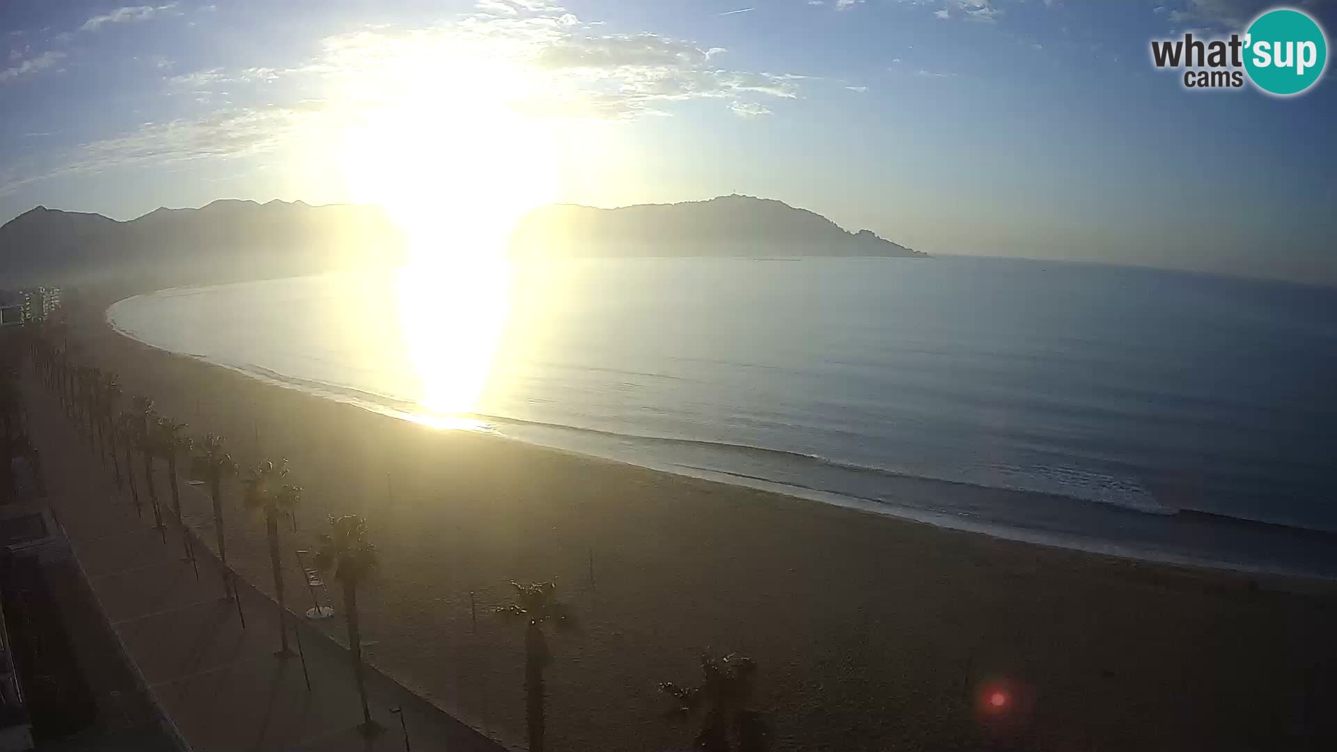 LIVEcam Roses plage Costa Brava – Hotel Montecarlo webcam Espagne