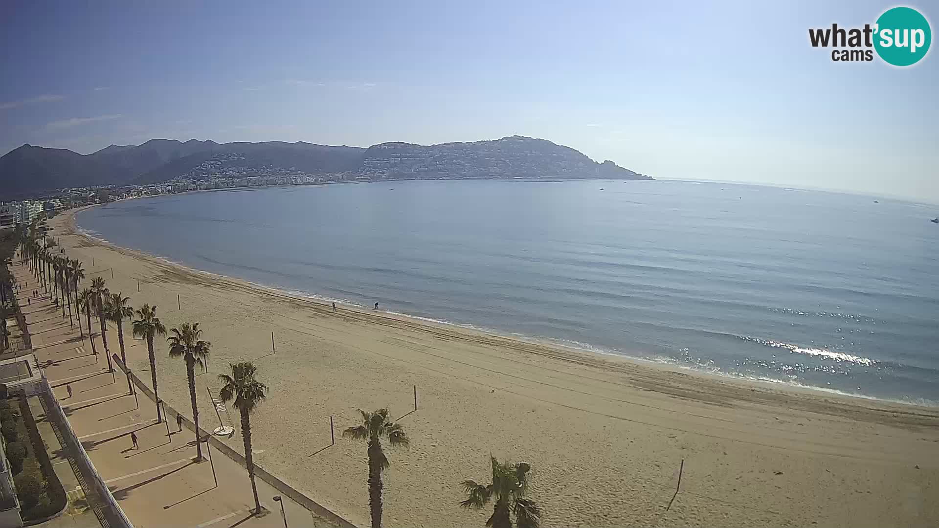 Webcam Costa Brava Roses Strand – Montecarlo Hotel livecam Spanien