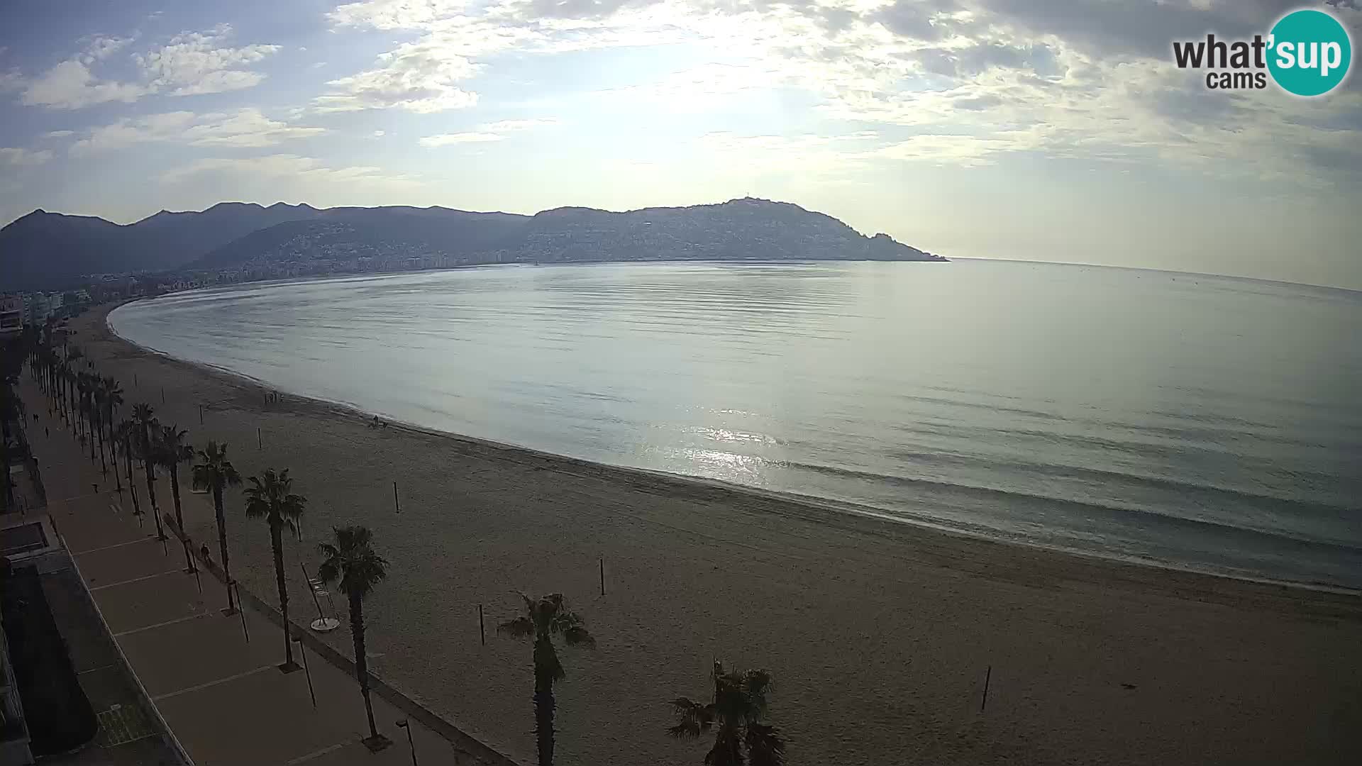 Webcam Costa Brava Roses Strand – Montecarlo Hotel livecam Spanien