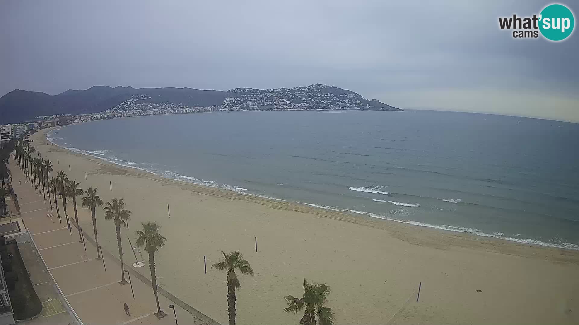 Webcam Costa Brava Roses Strand – Montecarlo Hotel livecam Spanien