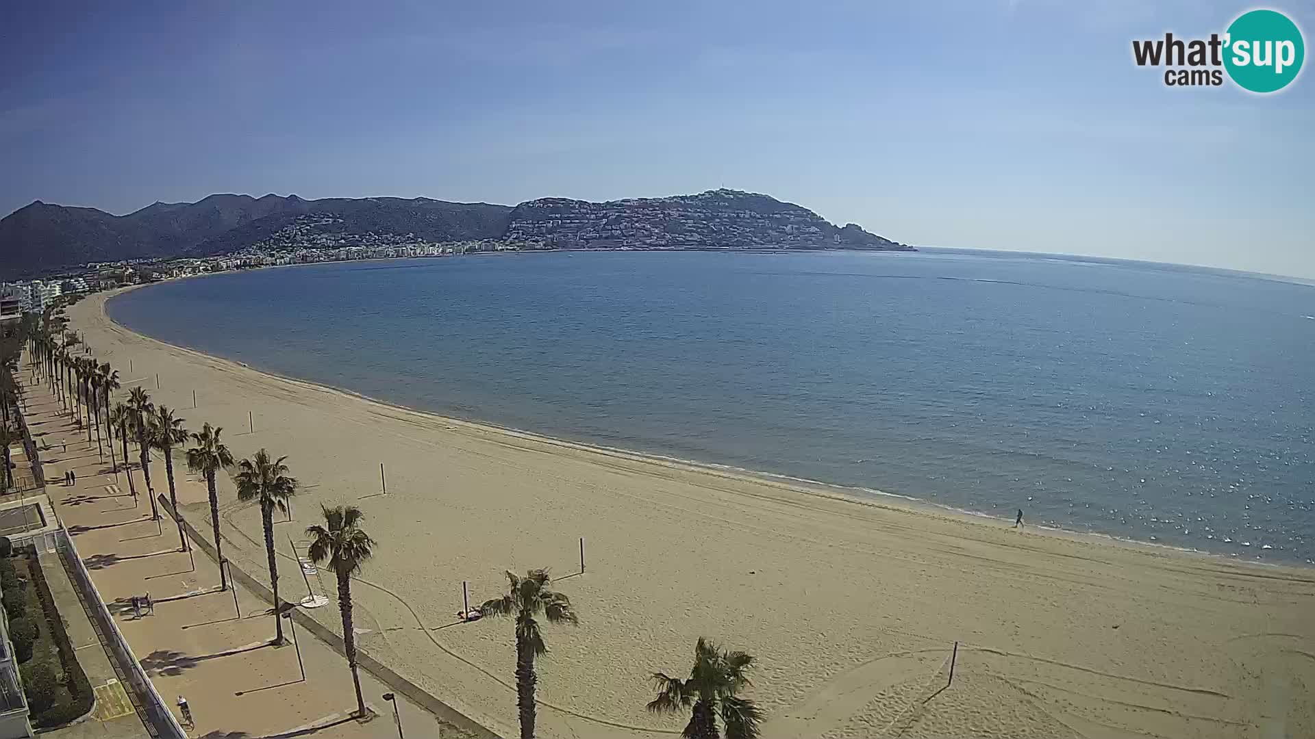 Live cam Roses  – Costa Brava spiaggia – Hotel MonteCarlo