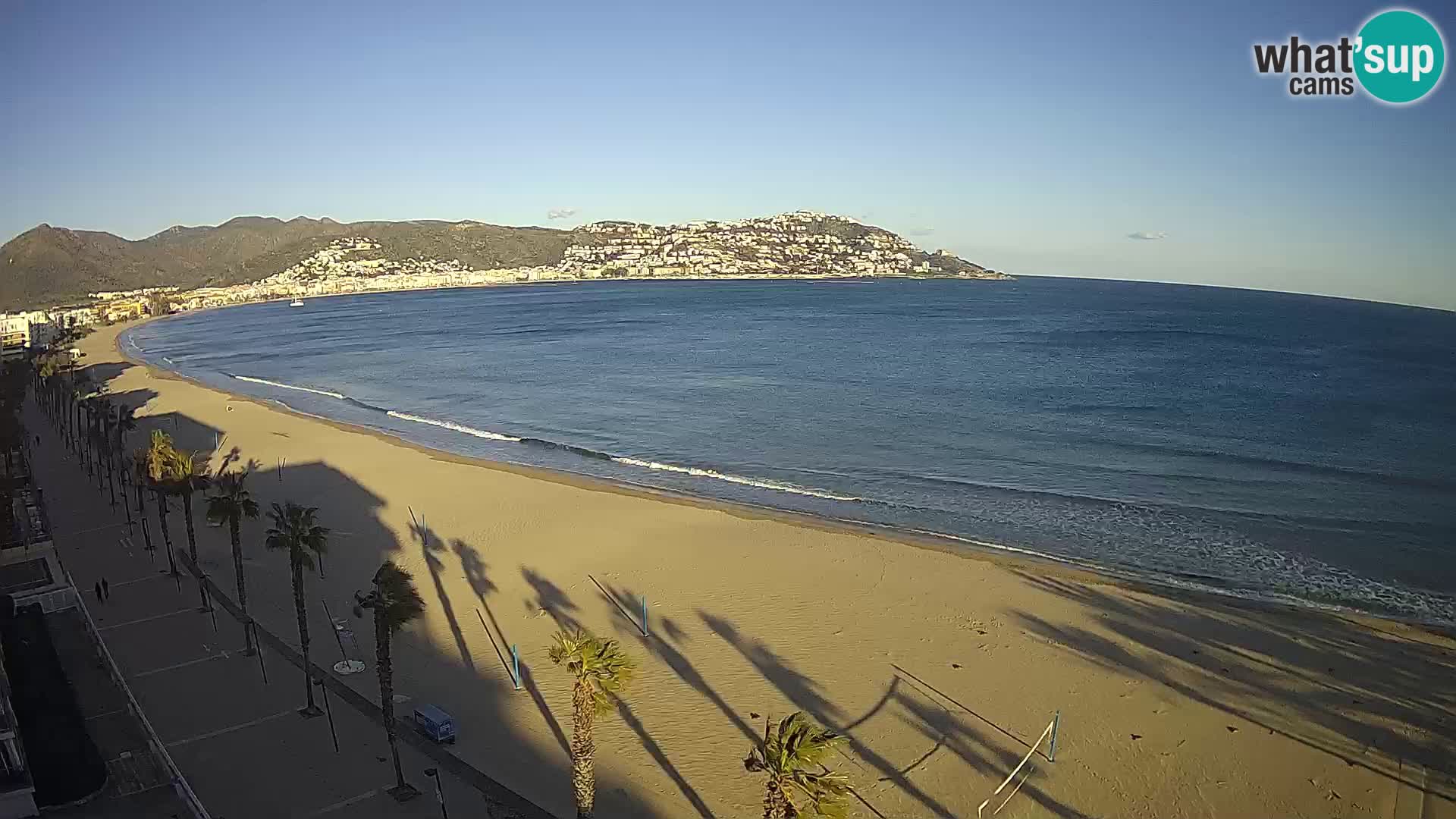 Roses camera en vivo playa Costa Brava- Hotel MonteCarlo