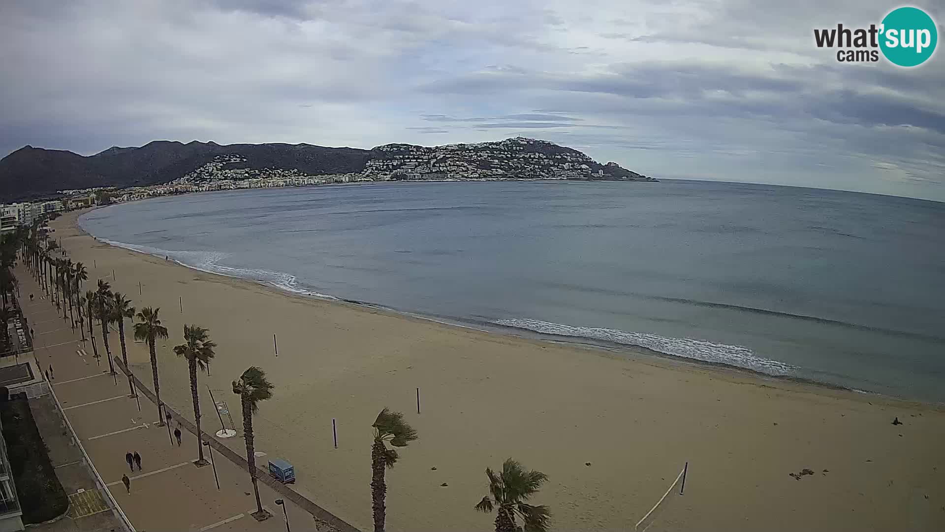 Webcam Costa Brava Roses Strand – Montecarlo Hotel livecam Spanien