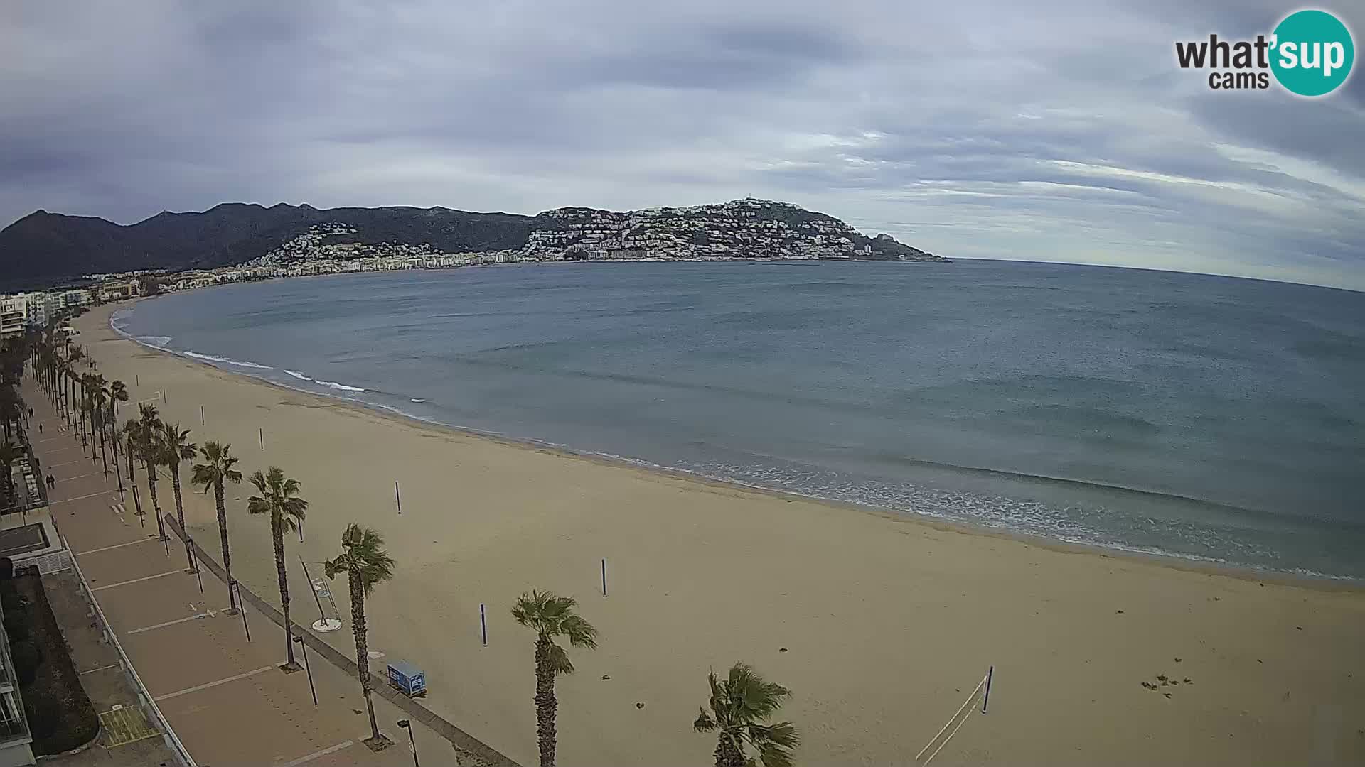 Live cam Roses  – Costa Brava spiaggia – Hotel MonteCarlo