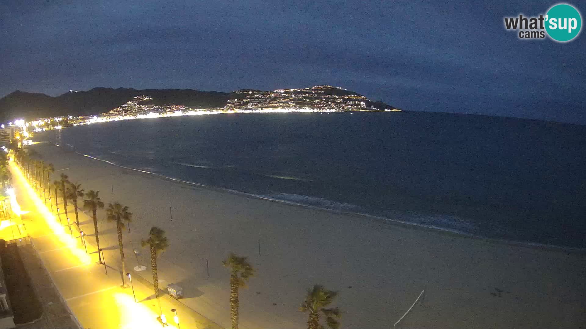 Live cam Roses  – Costa Brava spiaggia – Hotel MonteCarlo