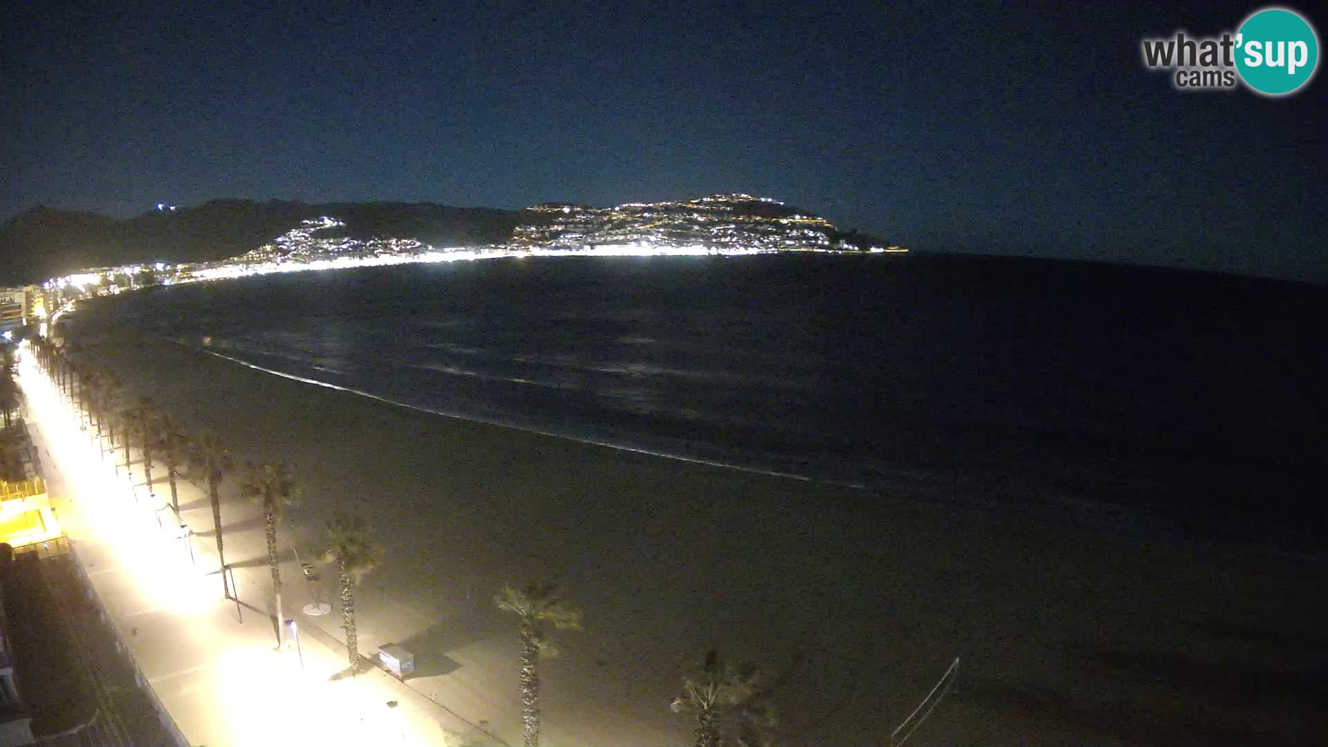Webcam Costa Brava Roses Strand – Montecarlo Hotel livecam Spanien