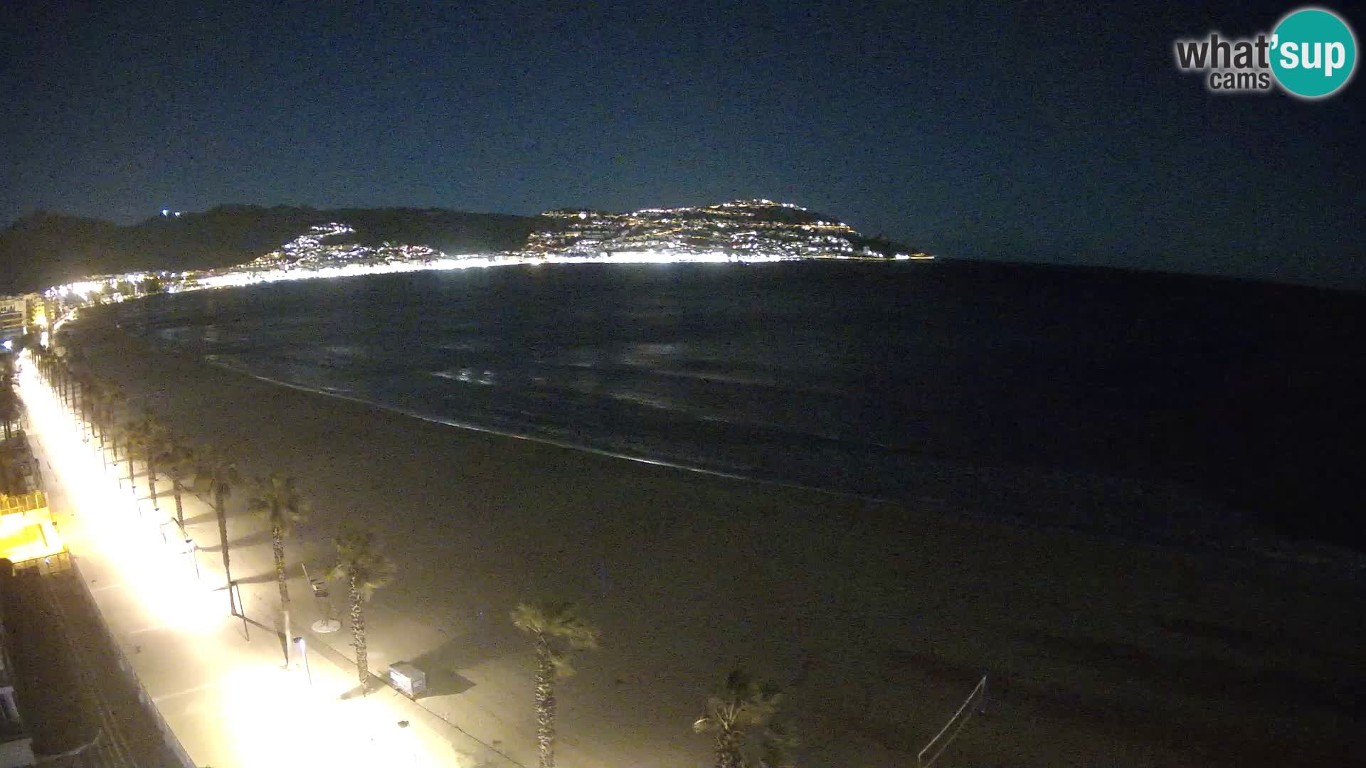 Webcam Costa Brava Roses Strand – Montecarlo Hotel livecam Spanien