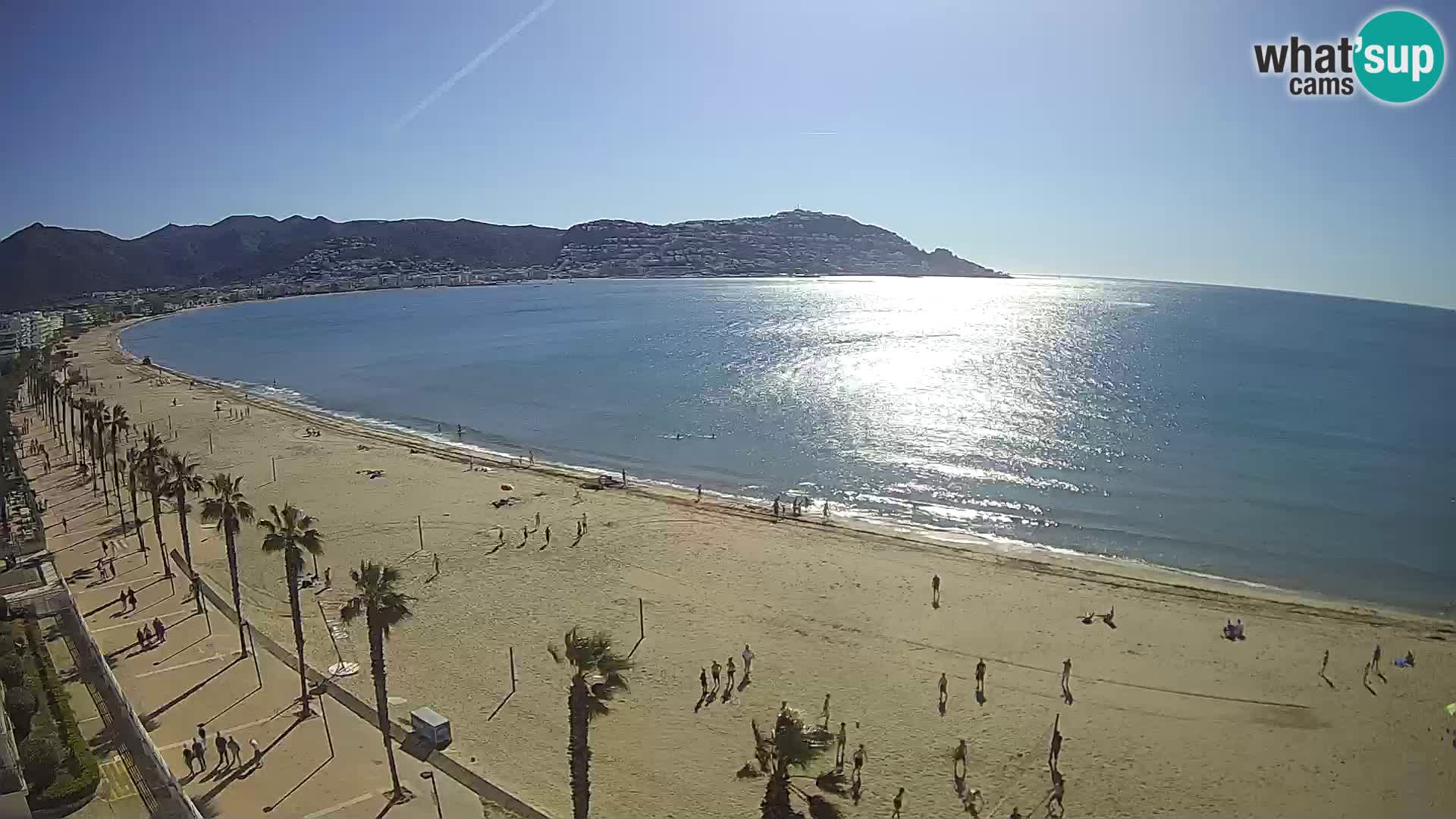 Roses camera en vivo playa Costa Brava- Hotel MonteCarlo