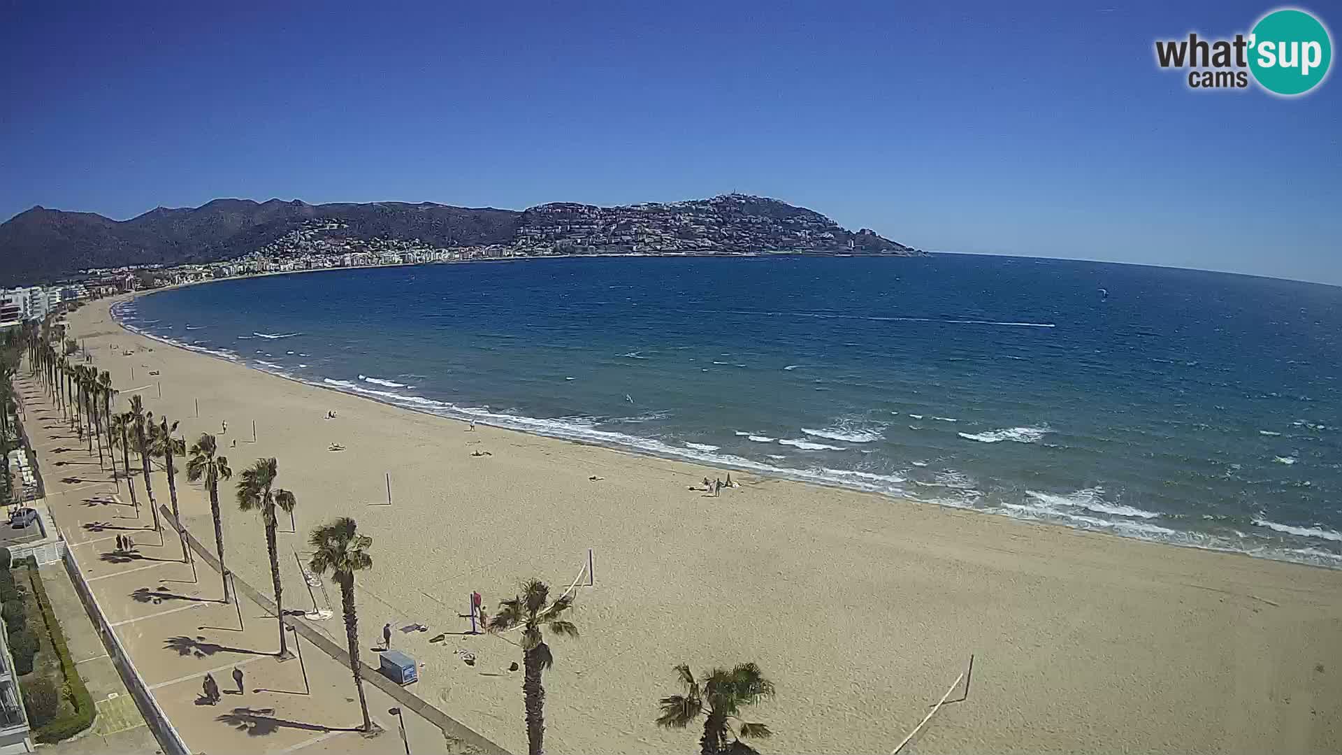 Web kamera Roses – Španijolska – Pogled sa hotela MonteCarlo