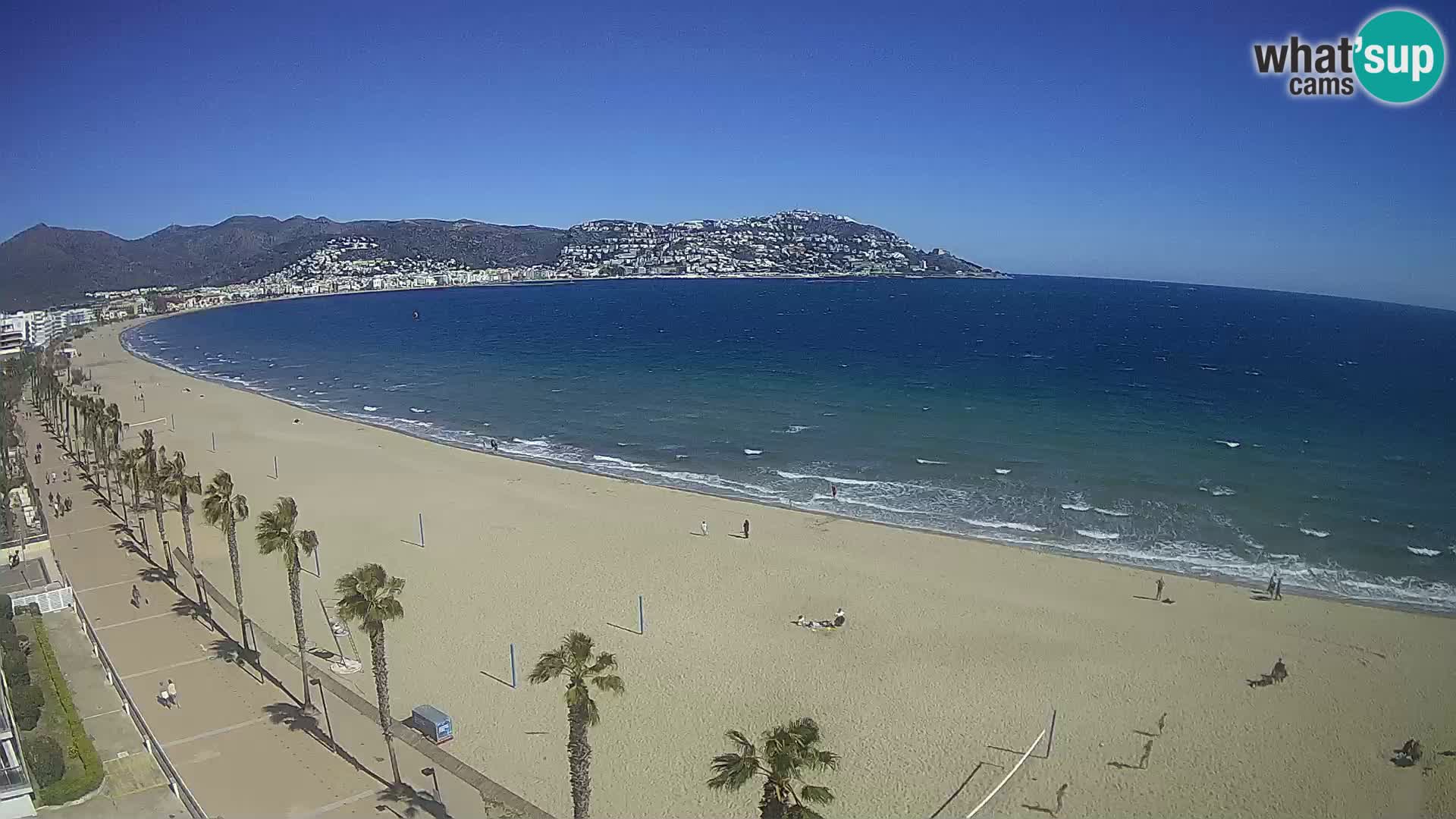 Web kamera Roses – Španijolska – Pogled sa hotela MonteCarlo