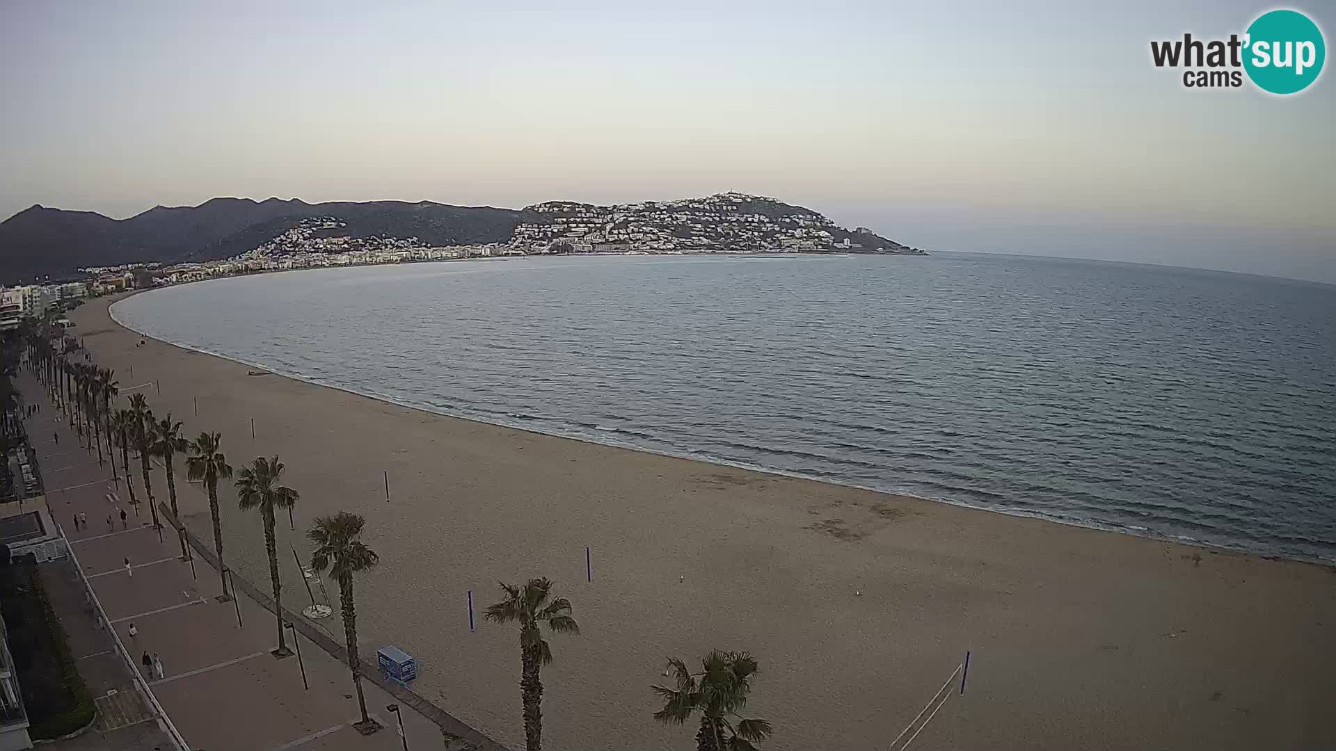Live cam Roses  – Costa Brava spiaggia – Hotel MonteCarlo