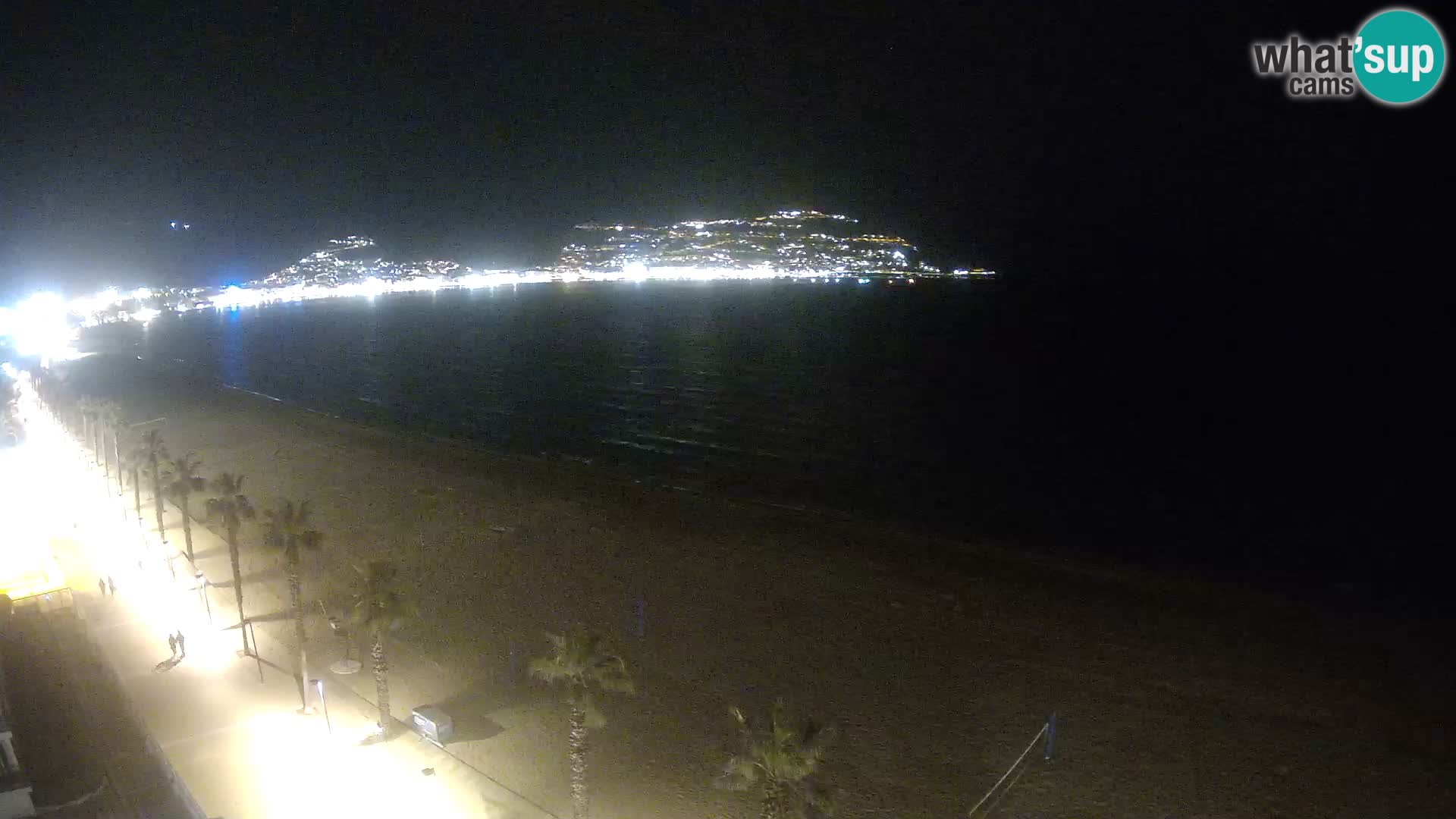 Webcam Costa Brava Roses Strand – Montecarlo Hotel livecam Spanien