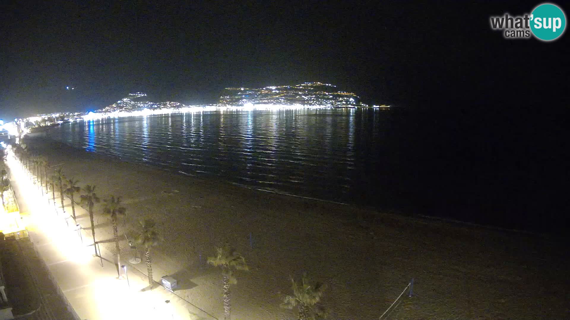 Webcam Costa Brava Roses Strand – Montecarlo Hotel livecam Spanien