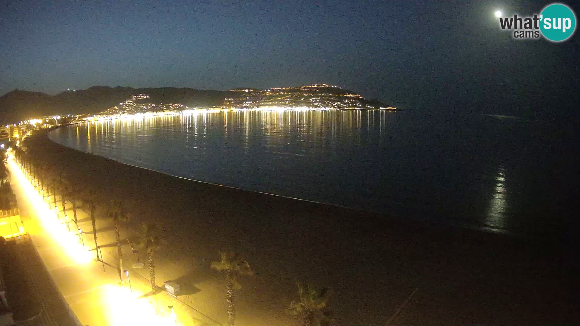 LIVEcam Roses plage Costa Brava – Hotel Montecarlo webcam Espagne