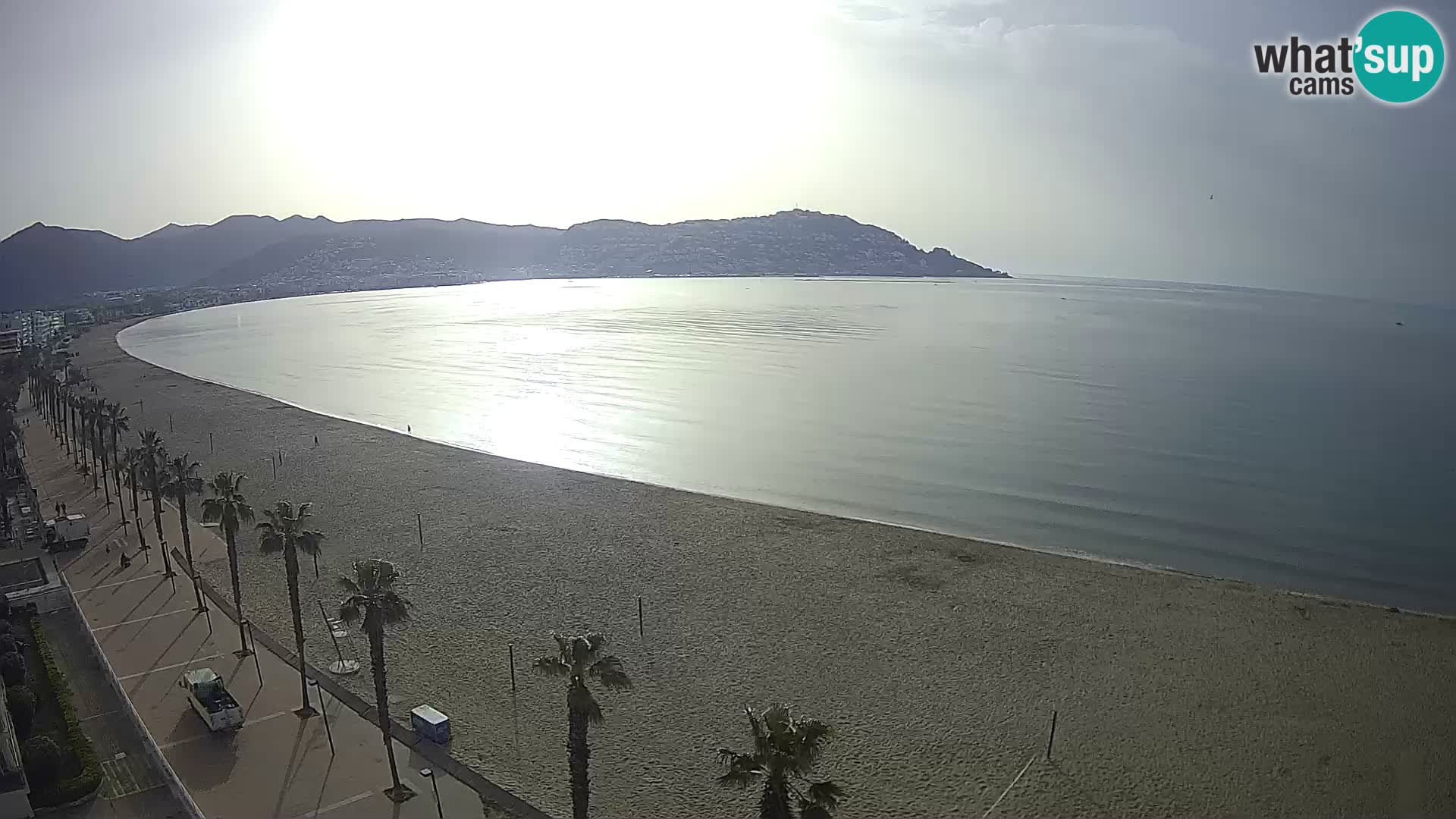 Live cam Roses  – Costa Brava spiaggia – Hotel MonteCarlo