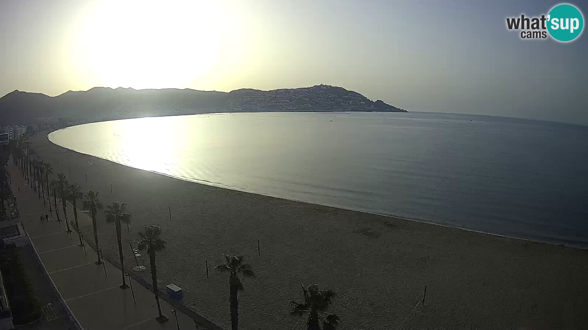 Live cam Roses  – Costa Brava spiaggia – Hotel MonteCarlo