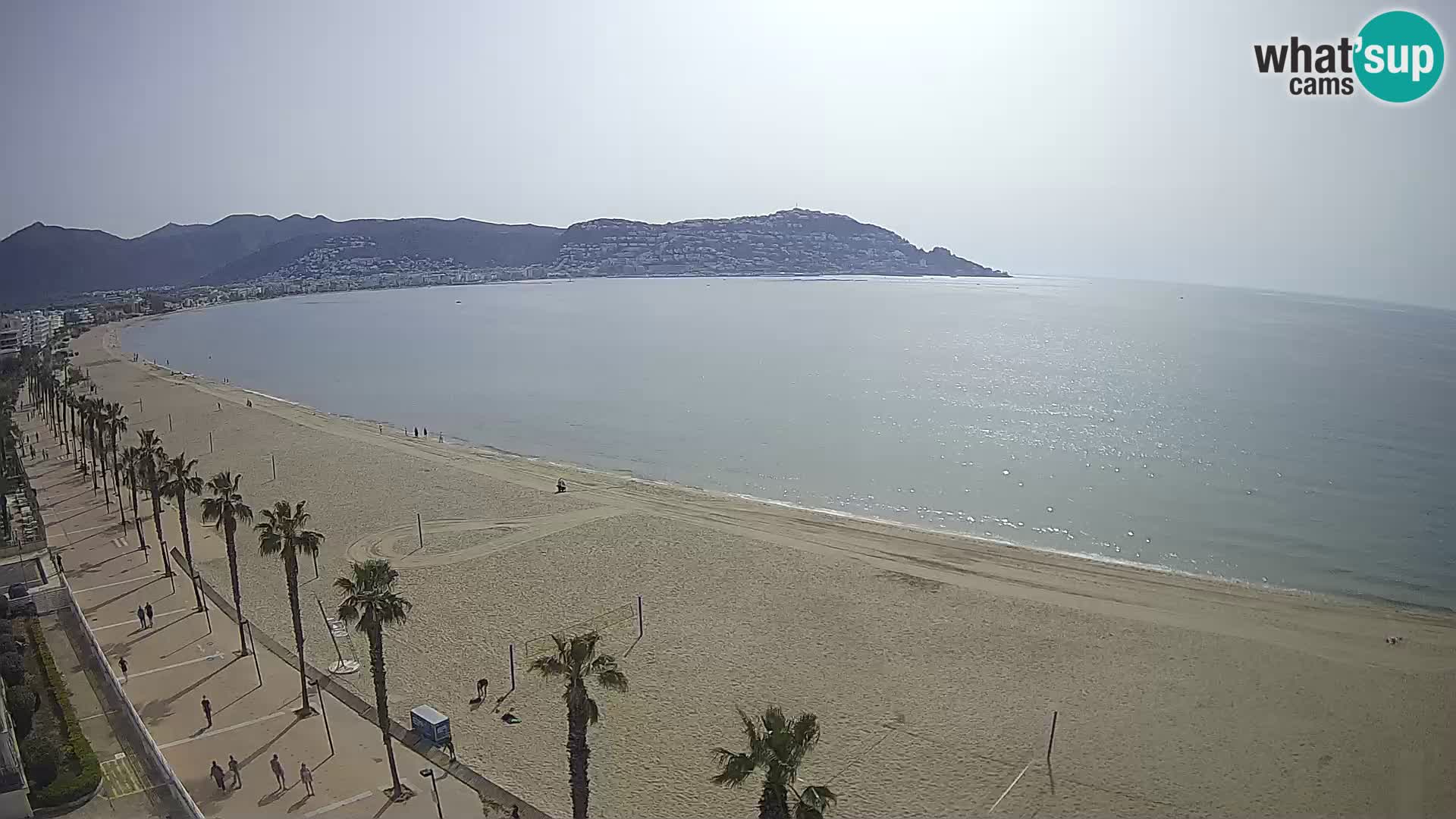 Live cam Roses  – Costa Brava spiaggia – Hotel MonteCarlo