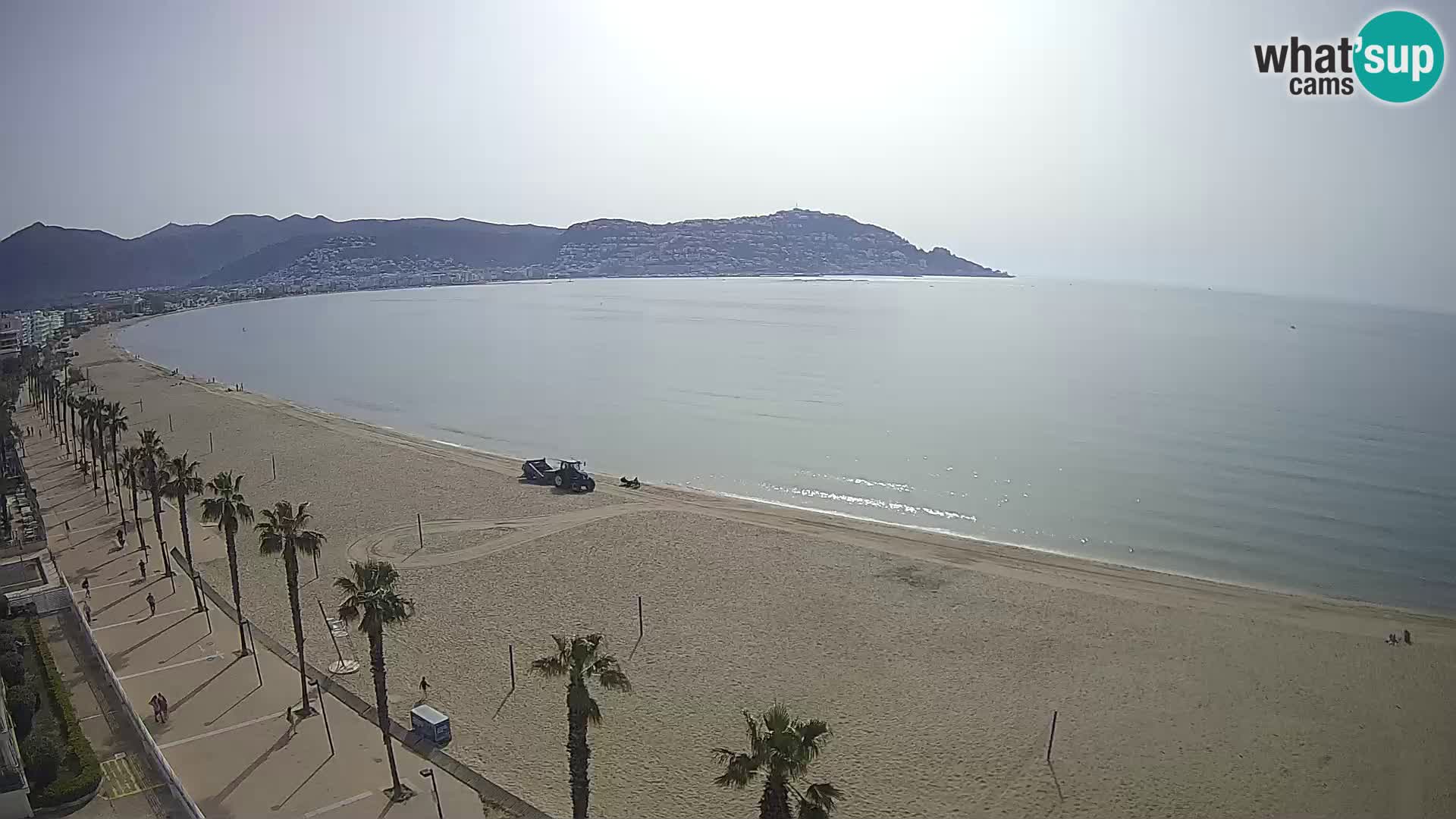 Live cam Roses – Costa Brava spiaggia – Hotel MonteCarlo