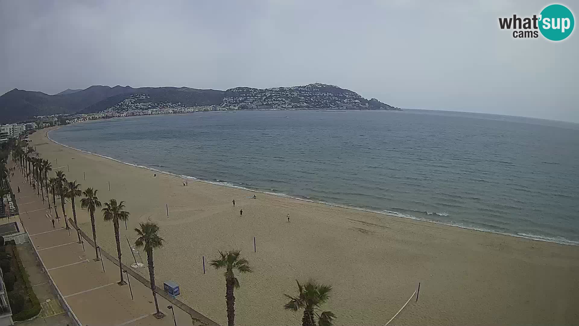 Live cam Roses  – Costa Brava spiaggia – Hotel MonteCarlo