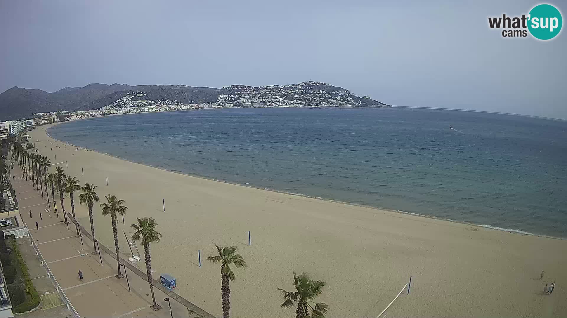 Roses camera en vivo playa Costa Brava- Hotel MonteCarlo