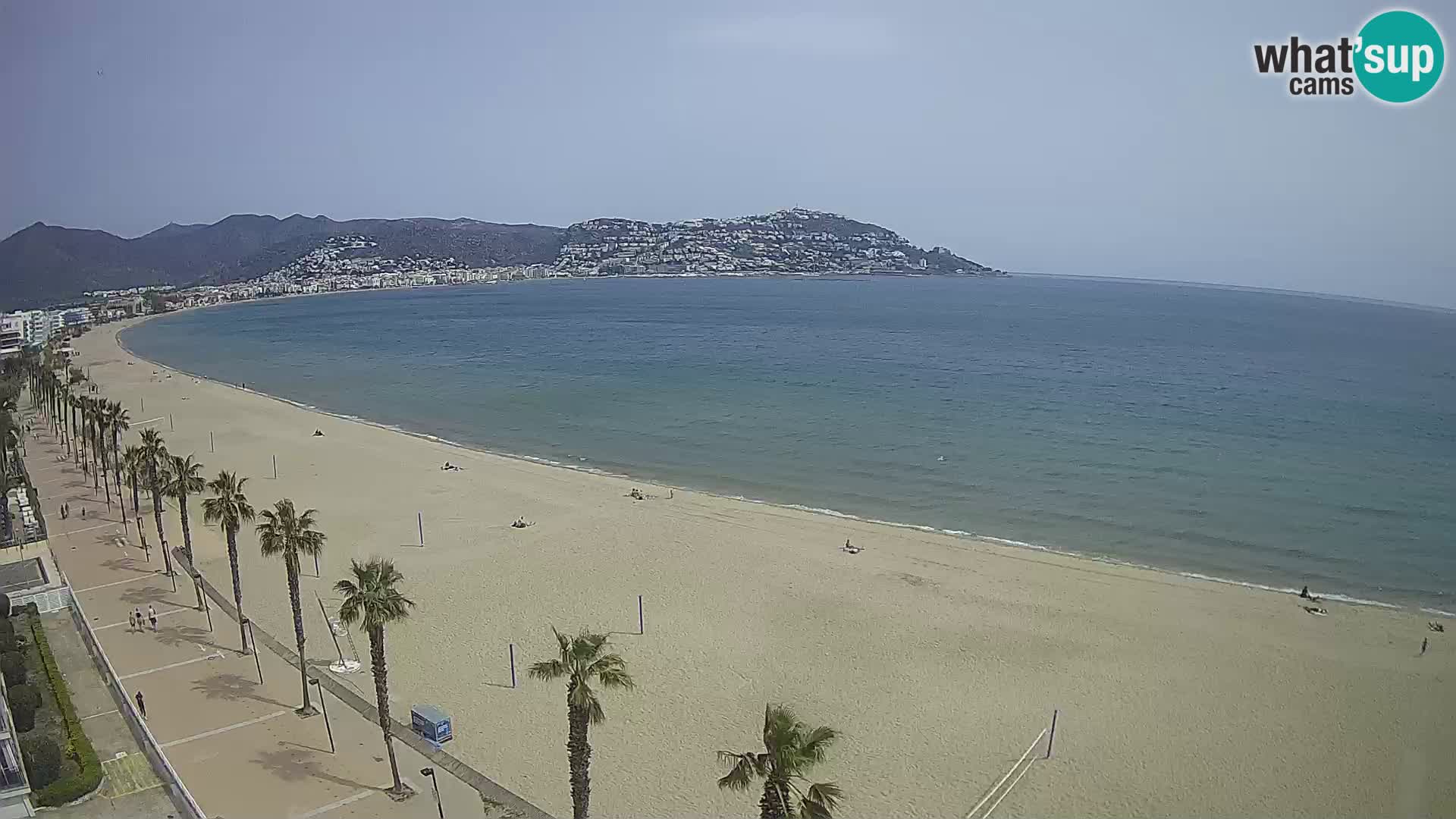 Live cam Roses  – Costa Brava spiaggia – Hotel MonteCarlo
